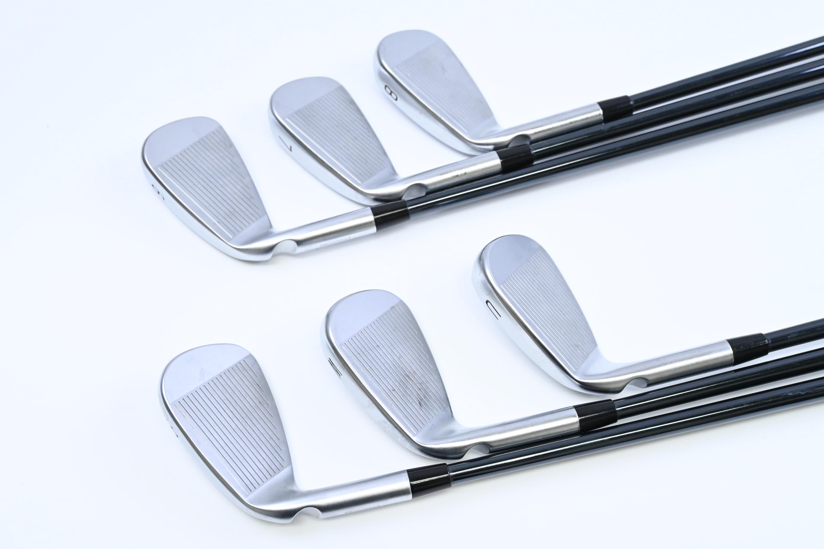 Ping i540 Irons / 6-PW+UW / Red Dot / Regular Flex UST Recoil Dart 75 Shafts