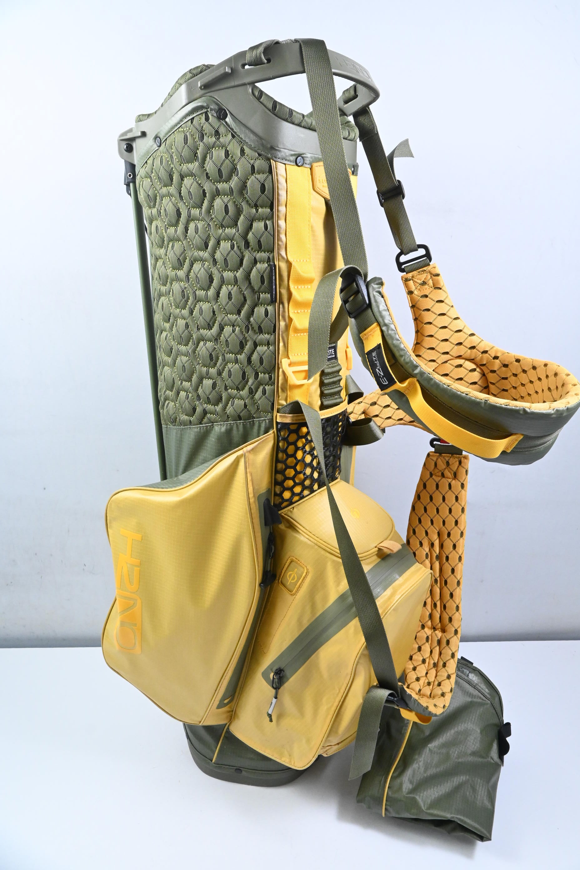 Sun Mountain H2N0 Stand Bag / 4-Way Divider / Yellow, Green