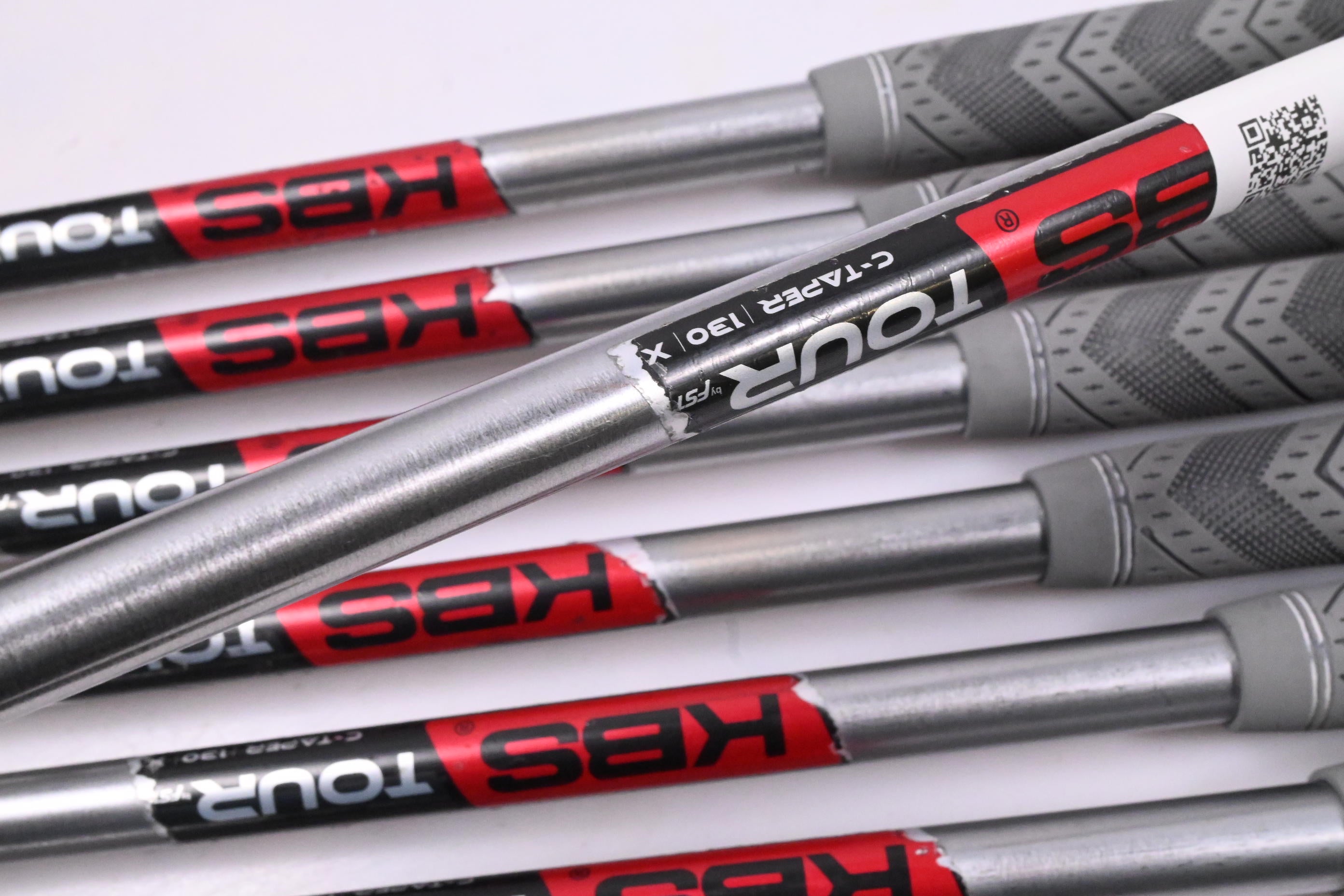 Taylormade P750 Irons / 4-PW / X-Flex KBS Tour C-Taper 130 Shafts