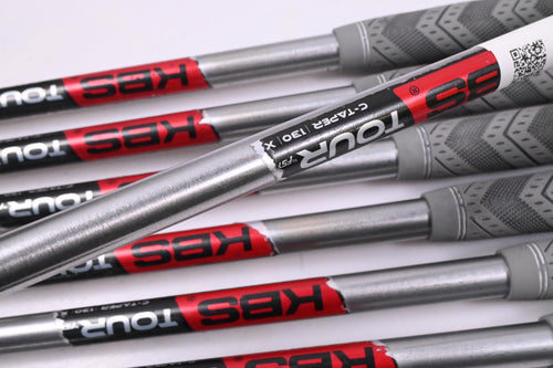 Taylormade P750 Irons / 4-PW / X-Flex KBS Tour C-Taper 130 Shafts