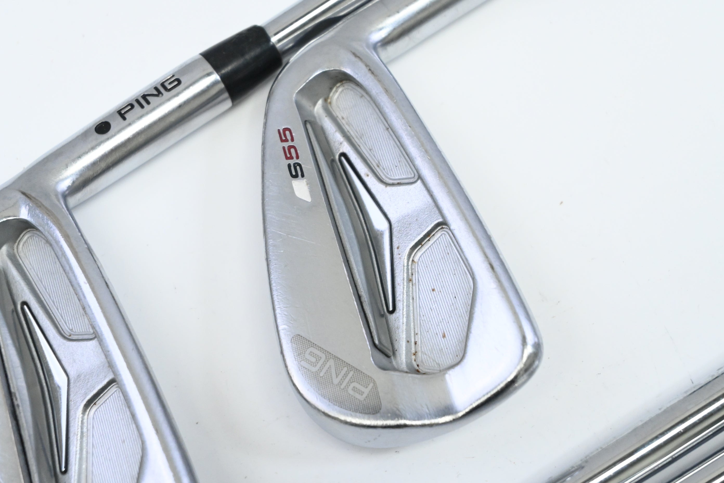 Ping S55 Irons / 4-8 / Black Dot / Regular Flex Dynamic Gold Shafts