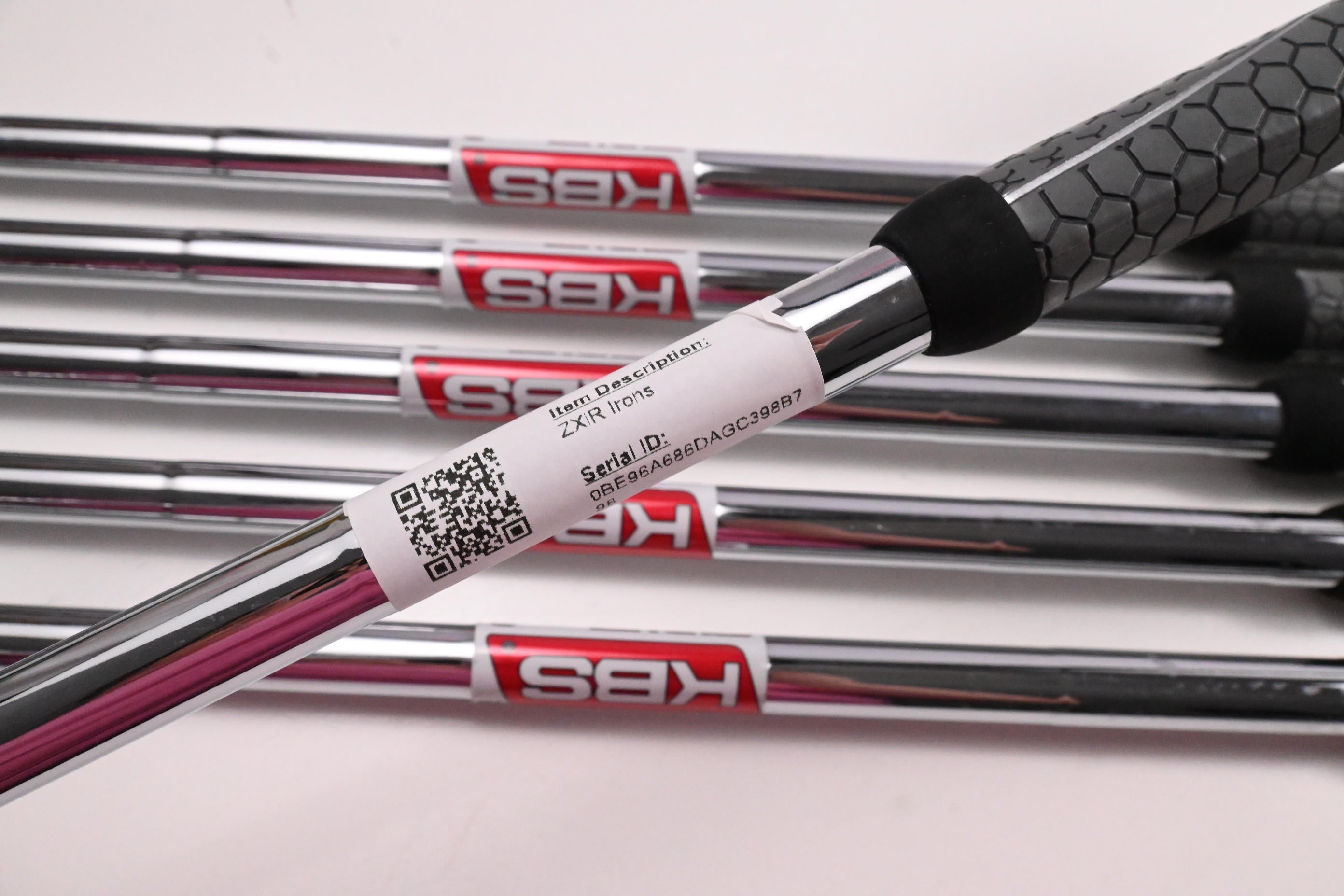 Srixon ZXiR Irons / 6-PW+AW / Regular Flex KBS Tour Lite Shafts