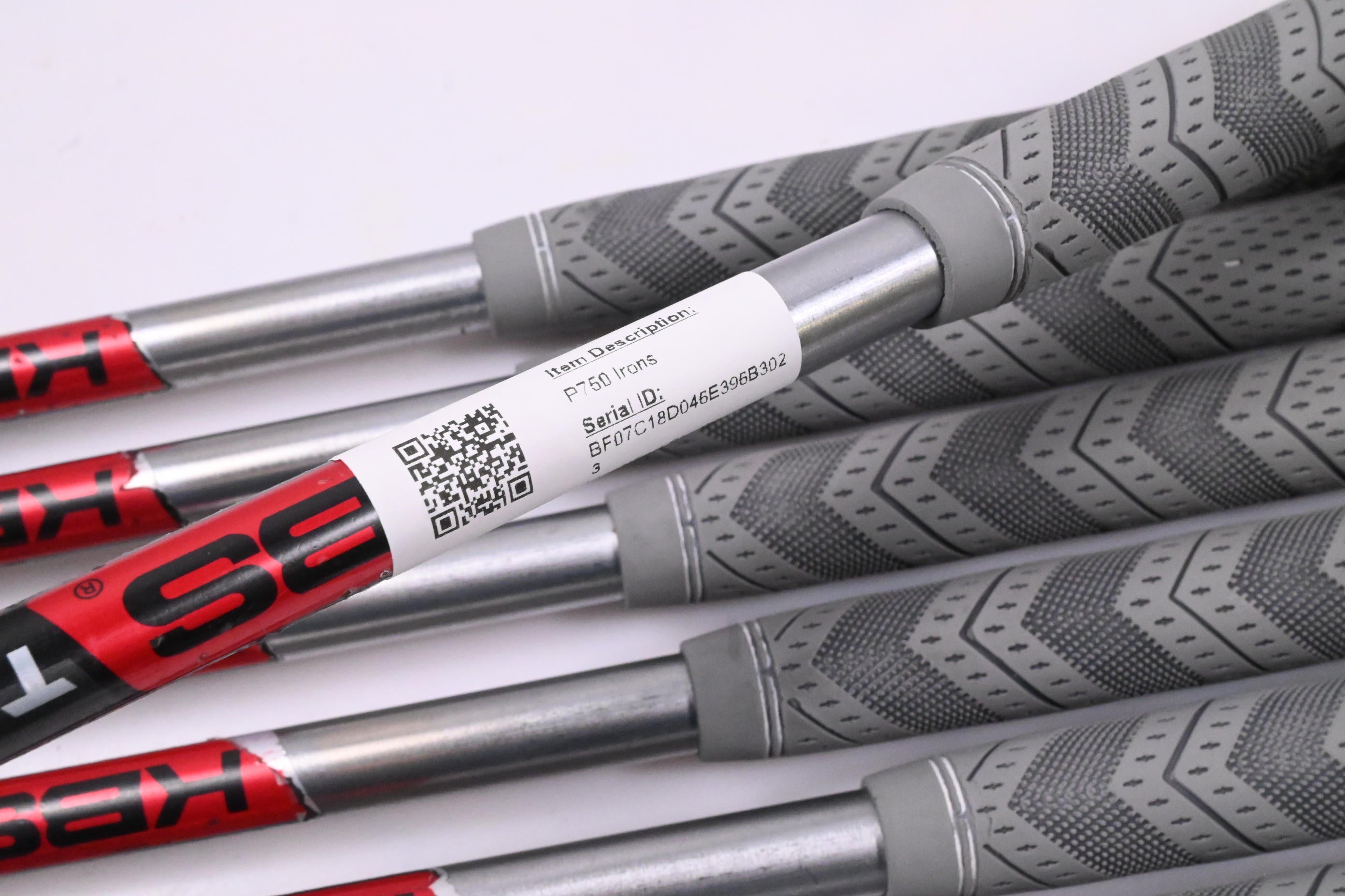 Taylormade P750 Irons / 4-PW / X-Flex KBS Tour C-Taper 130 Shafts