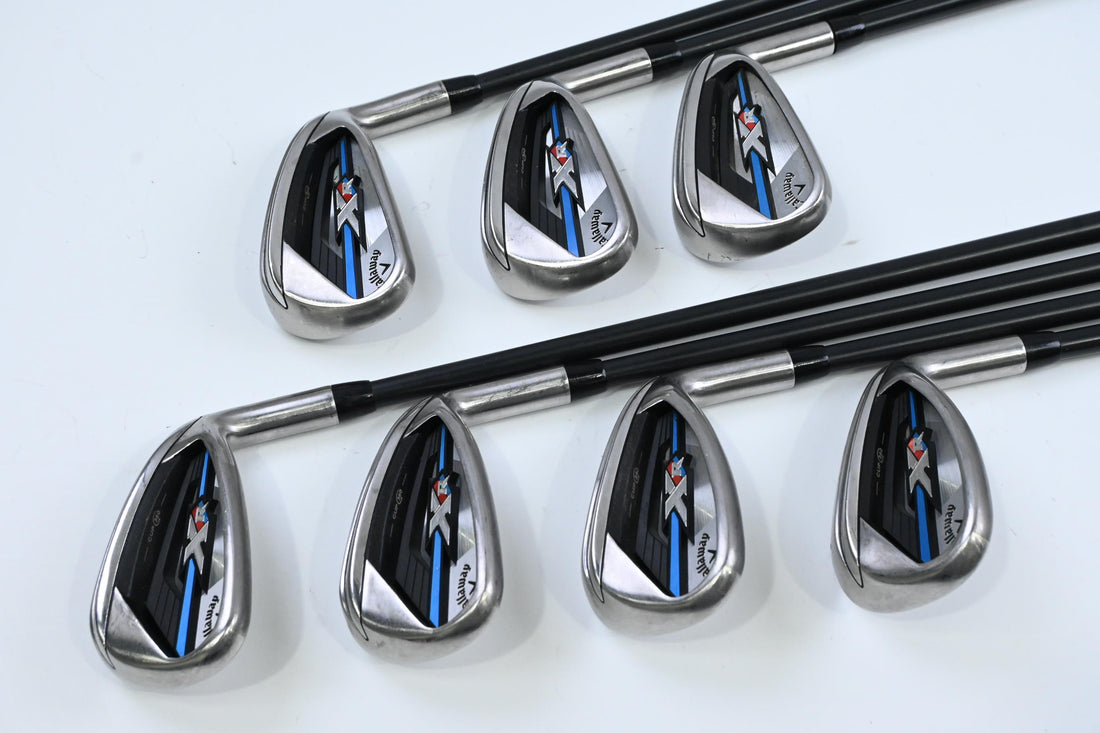 Callaway XR OS Irons / 5-PW+SW / Regular Flex Project X 58 Shafts