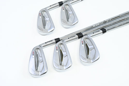Ping S55 Irons / 4-8 / Black Dot / Regular Flex Dynamic Gold Shafts