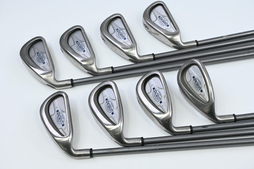 Left Hand Callaway X-14 Irons / 3-9+SW / Regular Flex Callaway Steelhead X-14