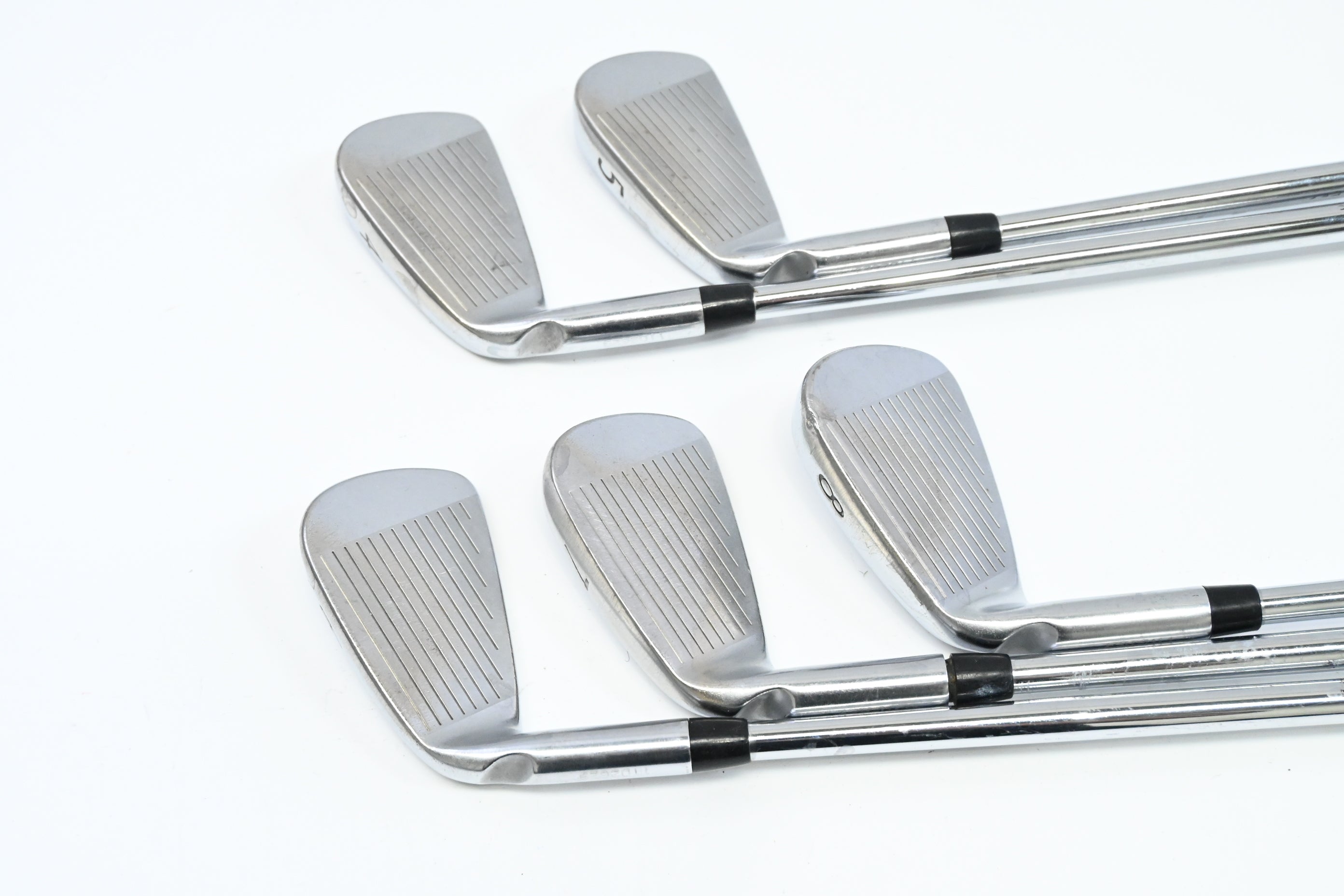 Ping S55 Irons / 4-8 / Black Dot / Regular Flex Dynamic Gold Shafts