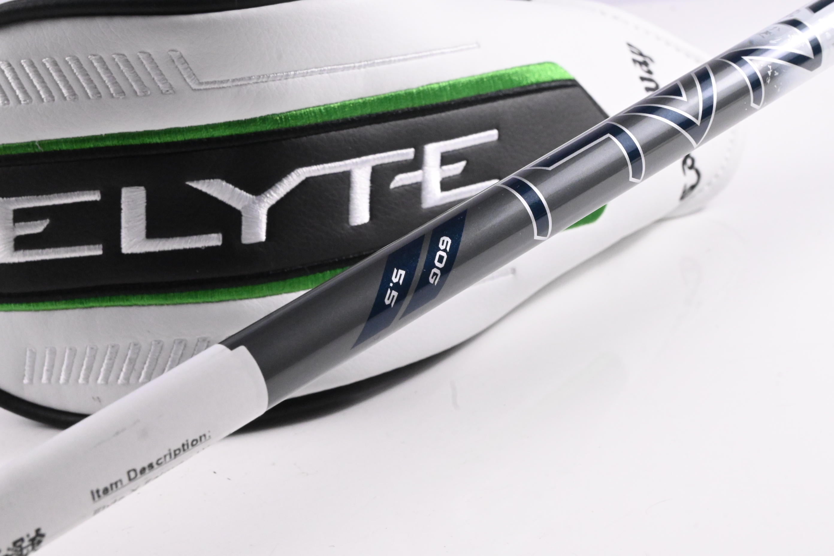 Callaway Elyte X #3HL Wood / 16.5 Degree / Regular Flex Denali Charcoal 60 Shaft