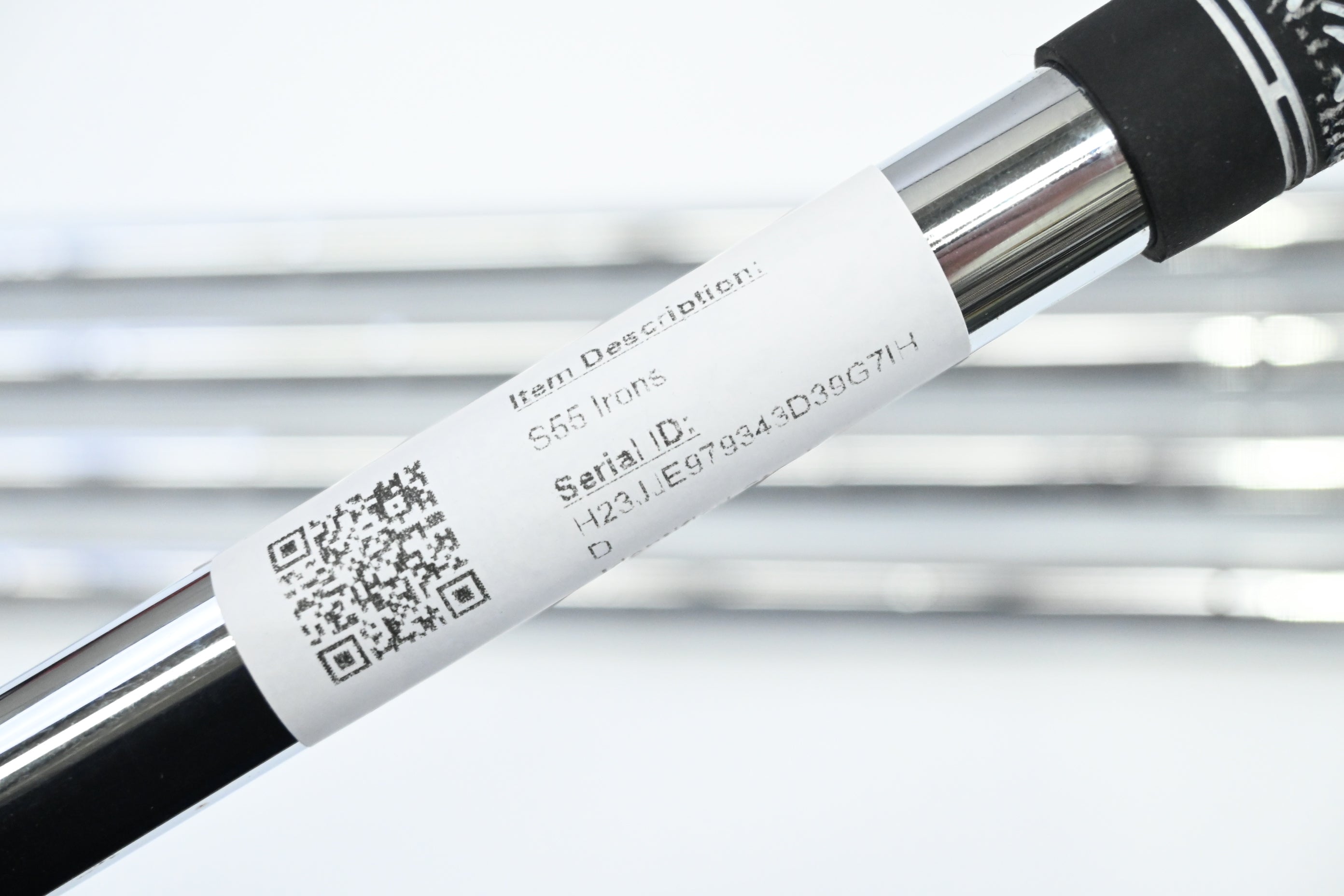 Ping S55 Irons / 4-8 / Black Dot / Regular Flex Dynamic Gold Shafts