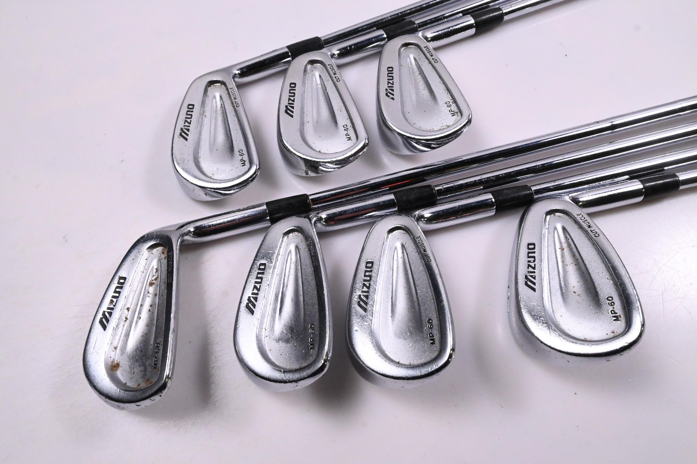 Mizuno MP-60 Irons / 4-PW / Stiff Flex Dynamic Gold S300 Shafts