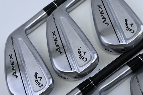 Callaway Apex Ti Fusion 250 Irons / 5-PW+AW / Regular Flex MMT 70 Shafts