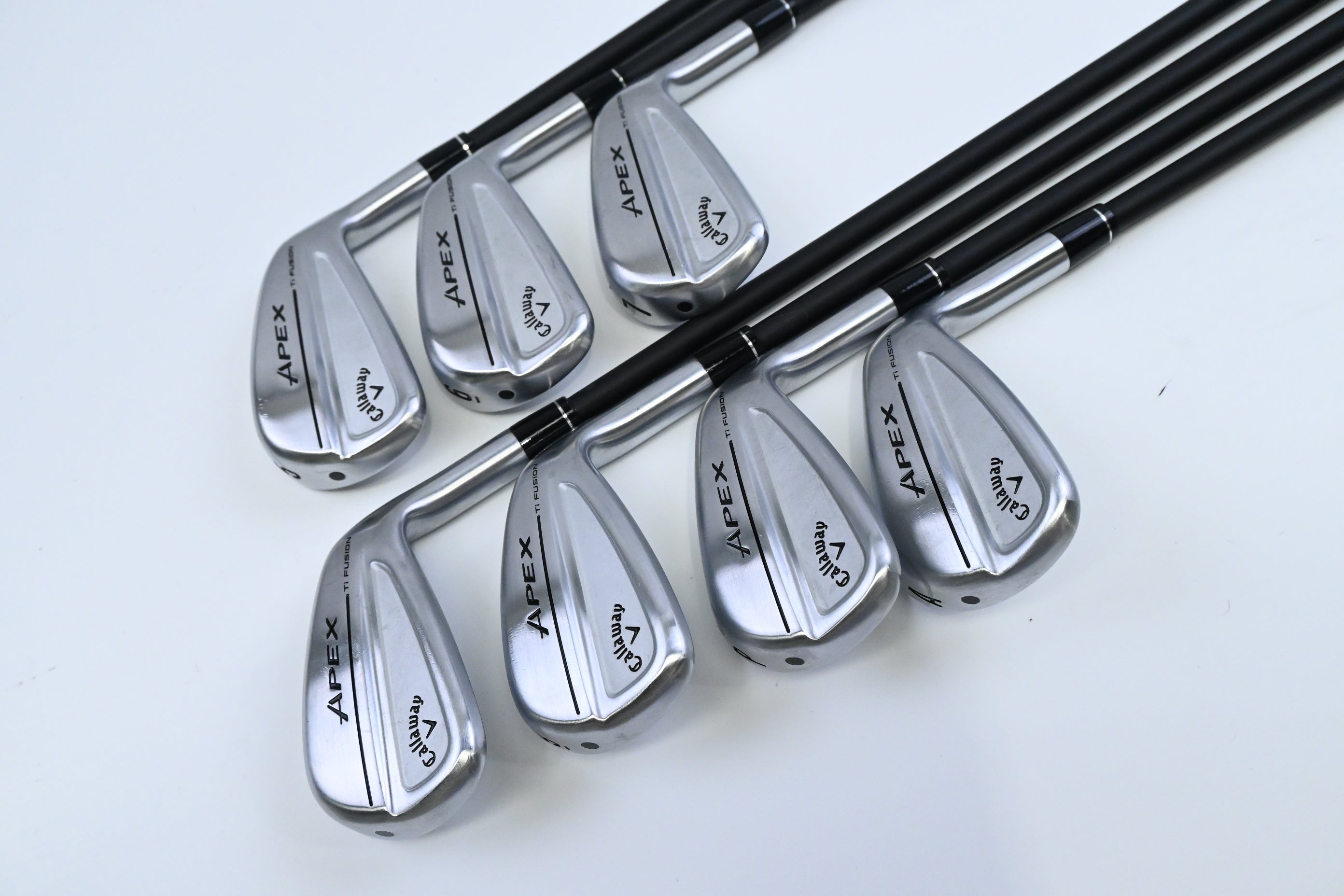 Callaway Apex Ti Fusion 250 Irons / 5-PW+AW / Regular Flex MMT 70 Shafts