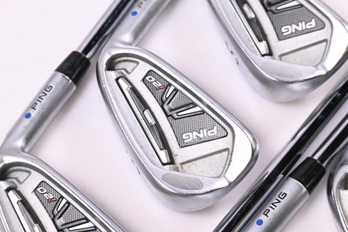 Ping i20 Irons / 4-PW / Blue Dot / Regular Flex Ping CFS Shafts