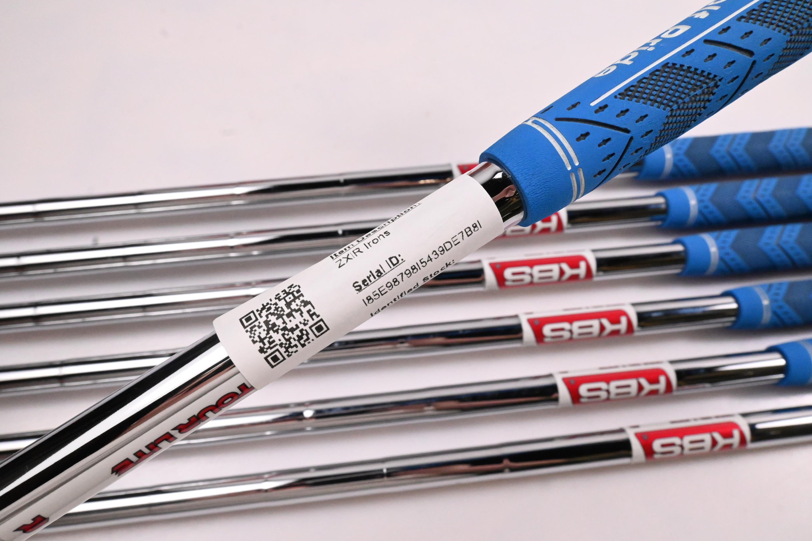 Srixon ZXiR Irons / 5-PW+GW / Regular Flex KBS Tour Lite Shafts
