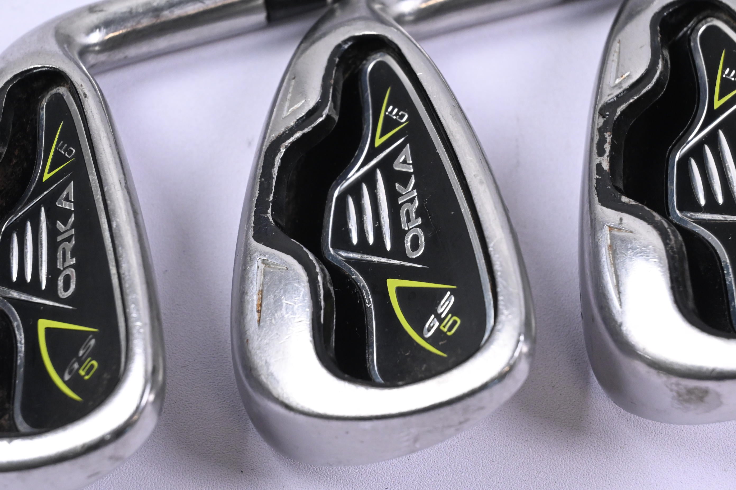 Orka GS5 CTI Irons / 4-PW / Regular Flex True Temper Black Gold Shafts