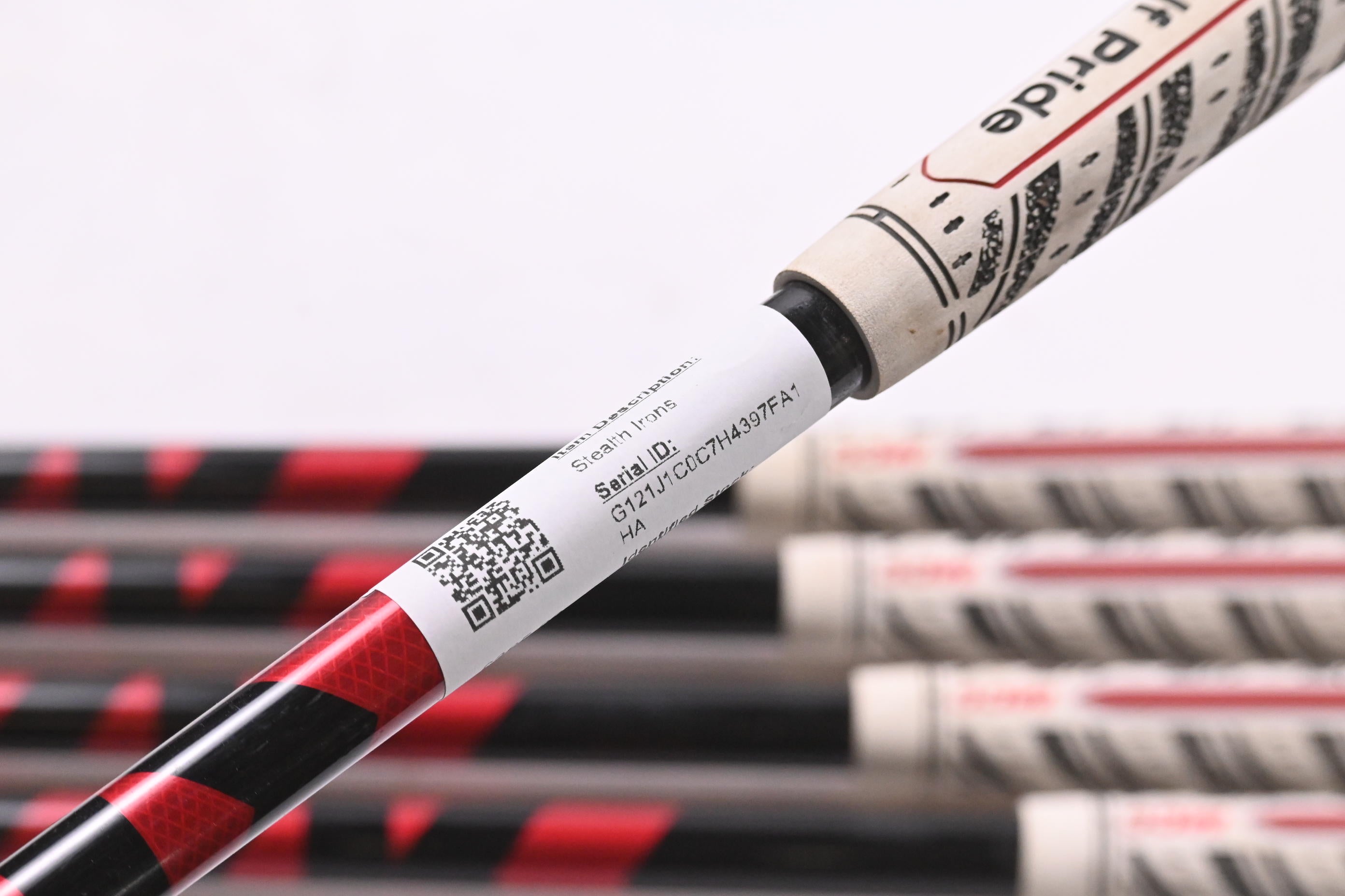 Taylormade Stealth Irons / 6-PW / Senior Flex Ventus Red 5 Shafts