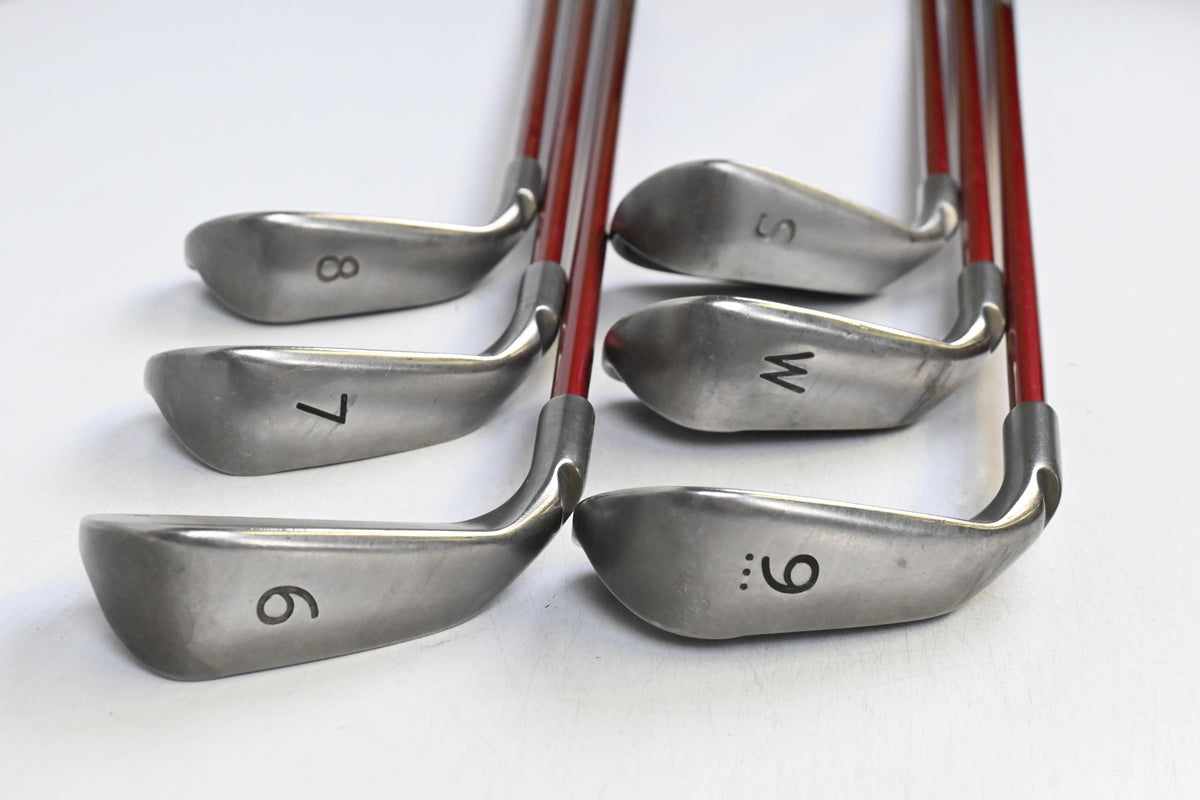 Ladies Ping K15 Irons / 6-PW+SW / Orange Dot / Ladies Flex Ping TFC 149 Shafts