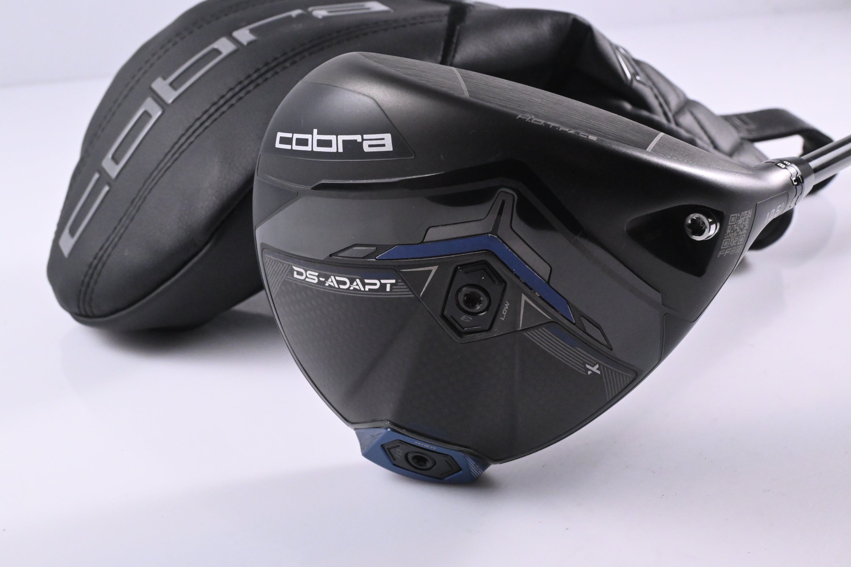 Cobra DS-Adapt X Driver / 10.5 Degree / Stiff Flex HZRDUS Smoke RDX Blue 60