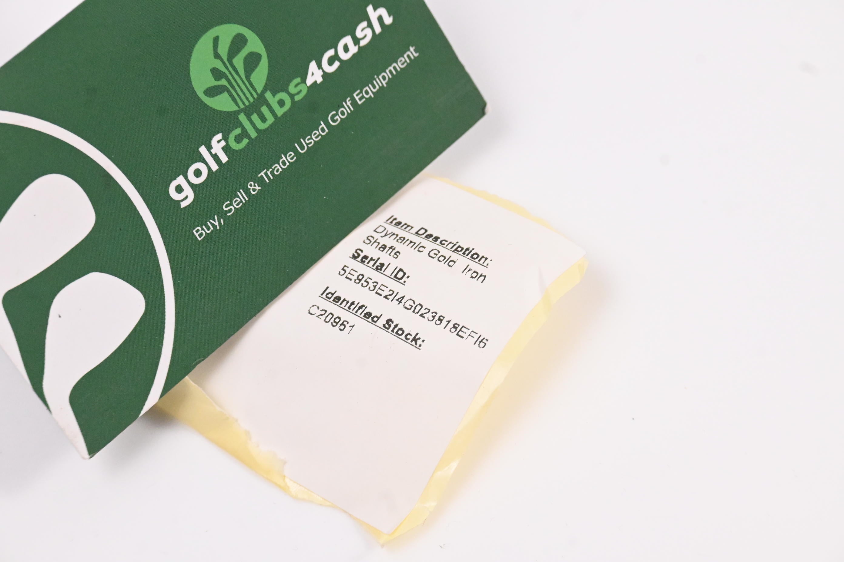 Dynamic Gold R400 Shafts / Regular Flex / Set of 8 / .355 Tip