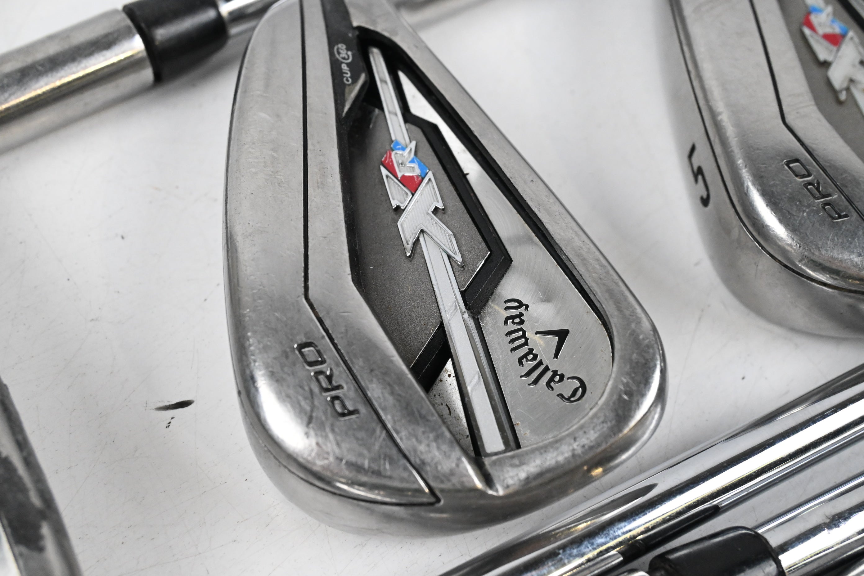 Callaway XR Pro Irons / 3-9i / Stiff Flex KBS Tour-V 90 Shafts