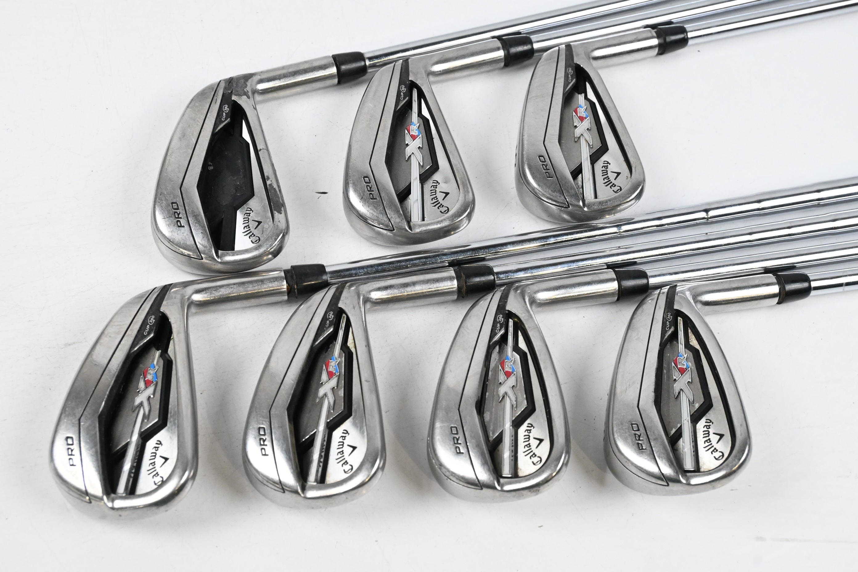 Callaway XR Pro Irons / 3-9i / Stiff Flex KBS Tour-V 90 Shafts