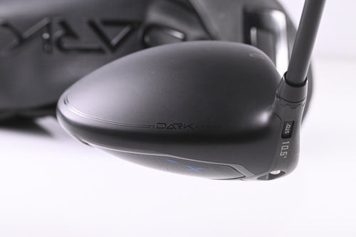 Left Hand Cobra Darkspeed X Driver / 10.5 Degree / X-Flex Fujikura Motore X F1 6