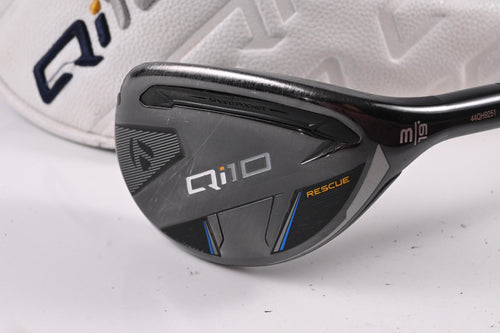 TaylorMade Qi10 #3 Hybrid / 19 Degree / Regular Flex Fujikura Ventus TR Blue 6
