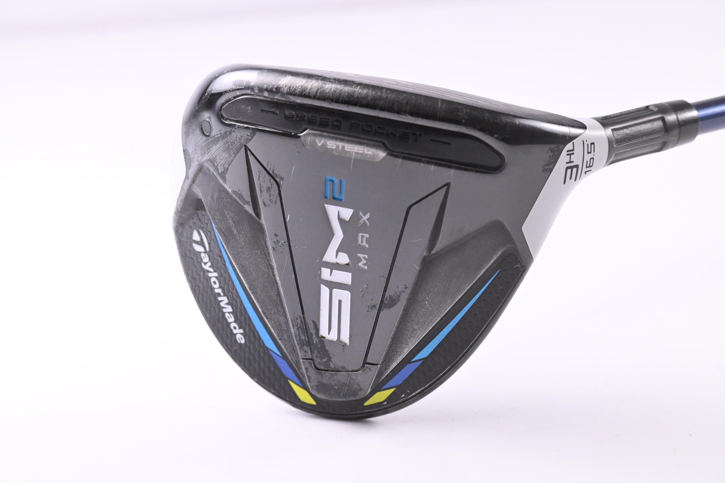 Taylormade SIM2 Max HL #3 Wood / 16.5 Degree / Regular Flex Ventus Blue FW 5
