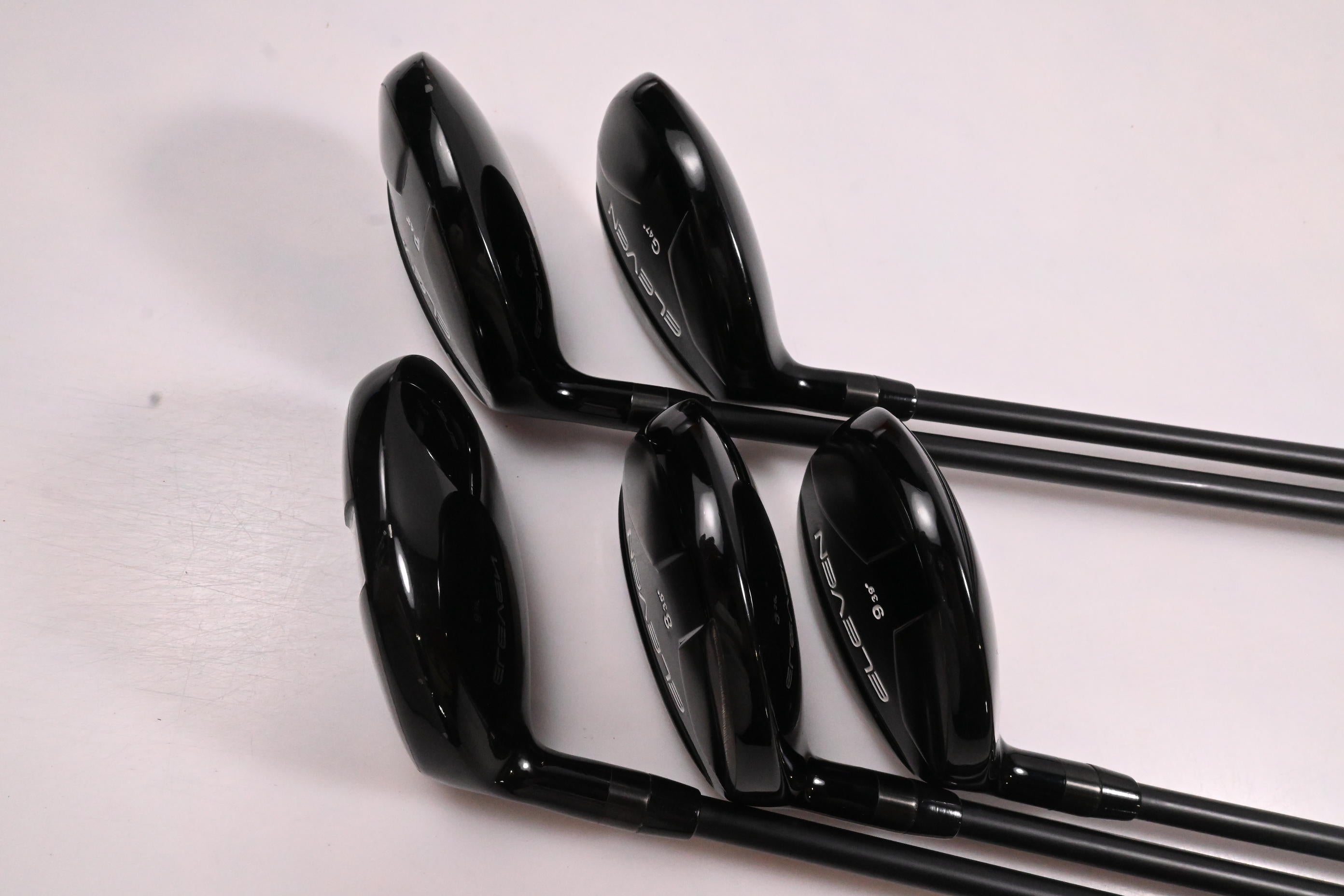 Left Hand Eleven Hybrid Irons / 7-PW+GW / Ladies Flex KBS TGI 50 Shafts