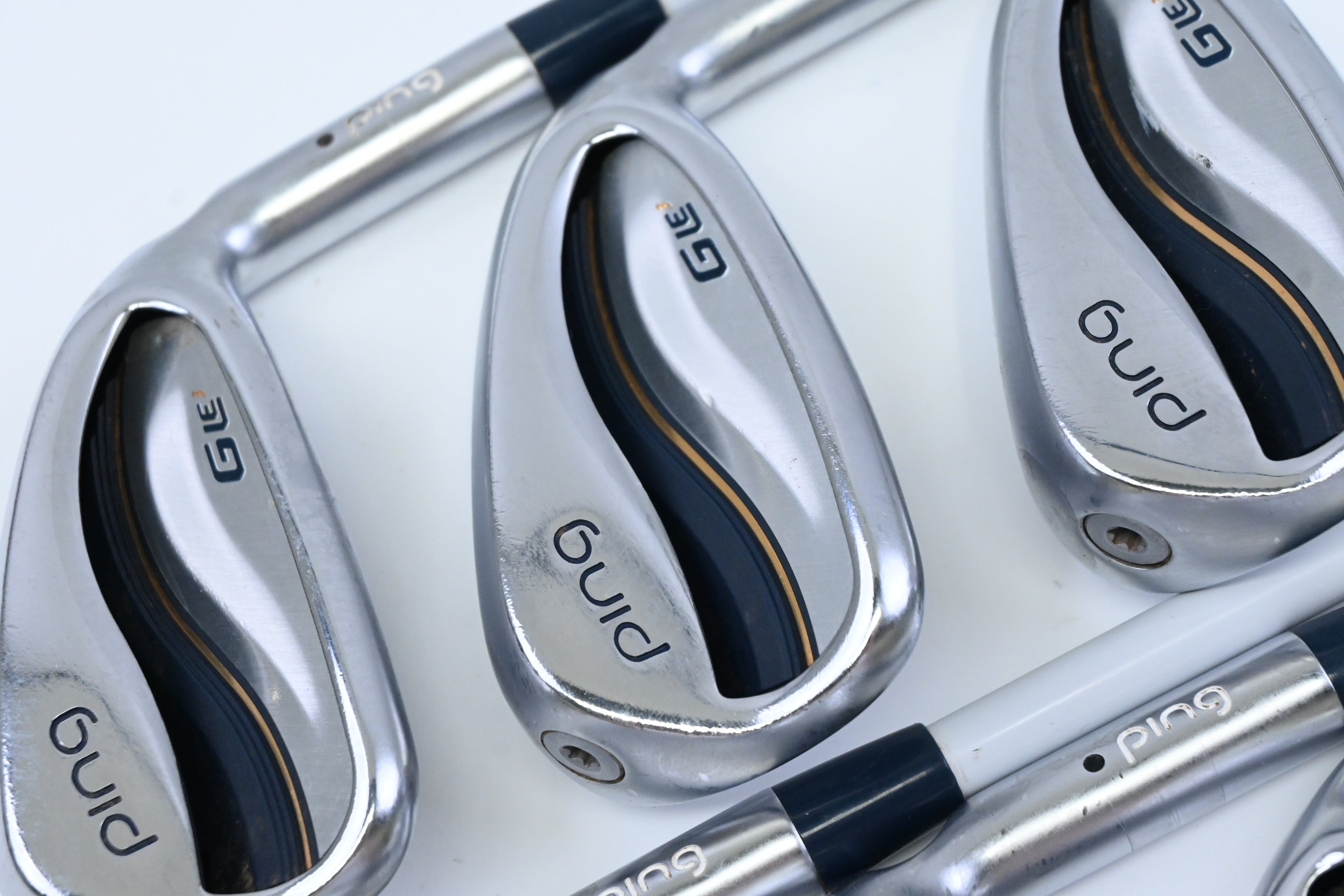 Ladies Ping G Le3 Irons / 7-PW+UW+SW / Black Dot / Ladies Flex Ping ULT 250