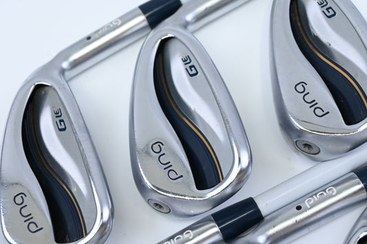 Ladies Ping G Le3 Irons / 7-PW+UW+SW / Black Dot / Ladies Flex Ping ULT 250