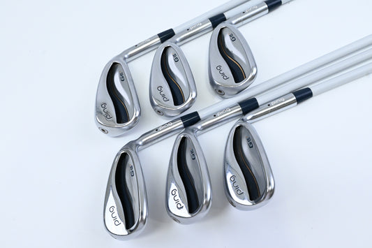 Ladies Ping G Le3 Irons / 7-PW+UW+SW / Black Dot / Ladies Flex Ping ULT 250