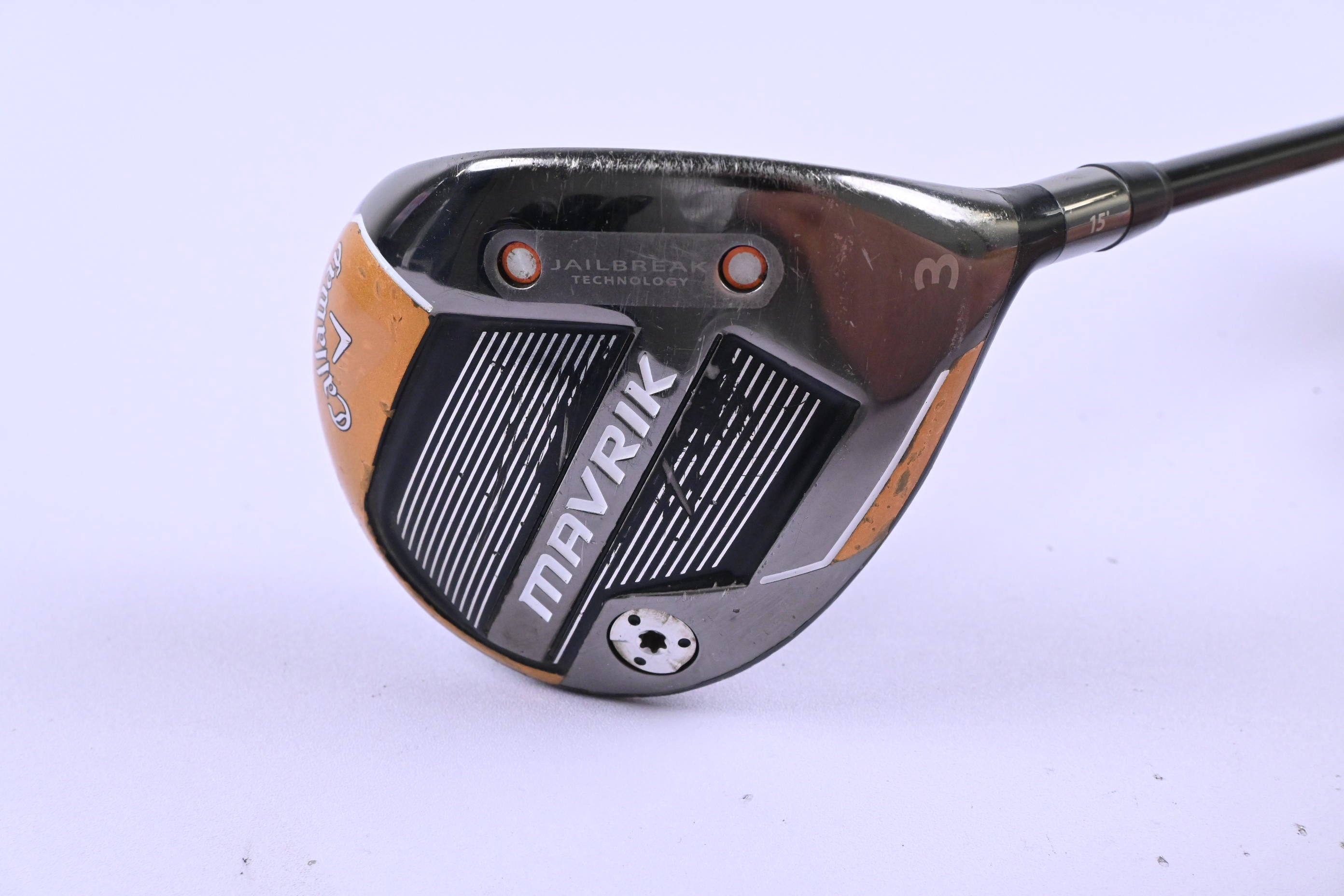 Callaway Mavrik #3 Wood / 15 Degree / Stiff Flex UST Competition 65 Shaft