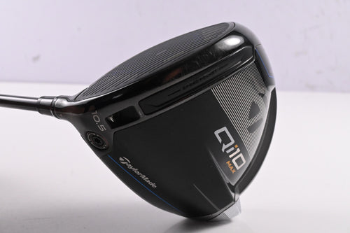 Left Hand Taylormade Qi10 Max Driver / 10.5 Degree / Stiff Flex Tensei AV RAW