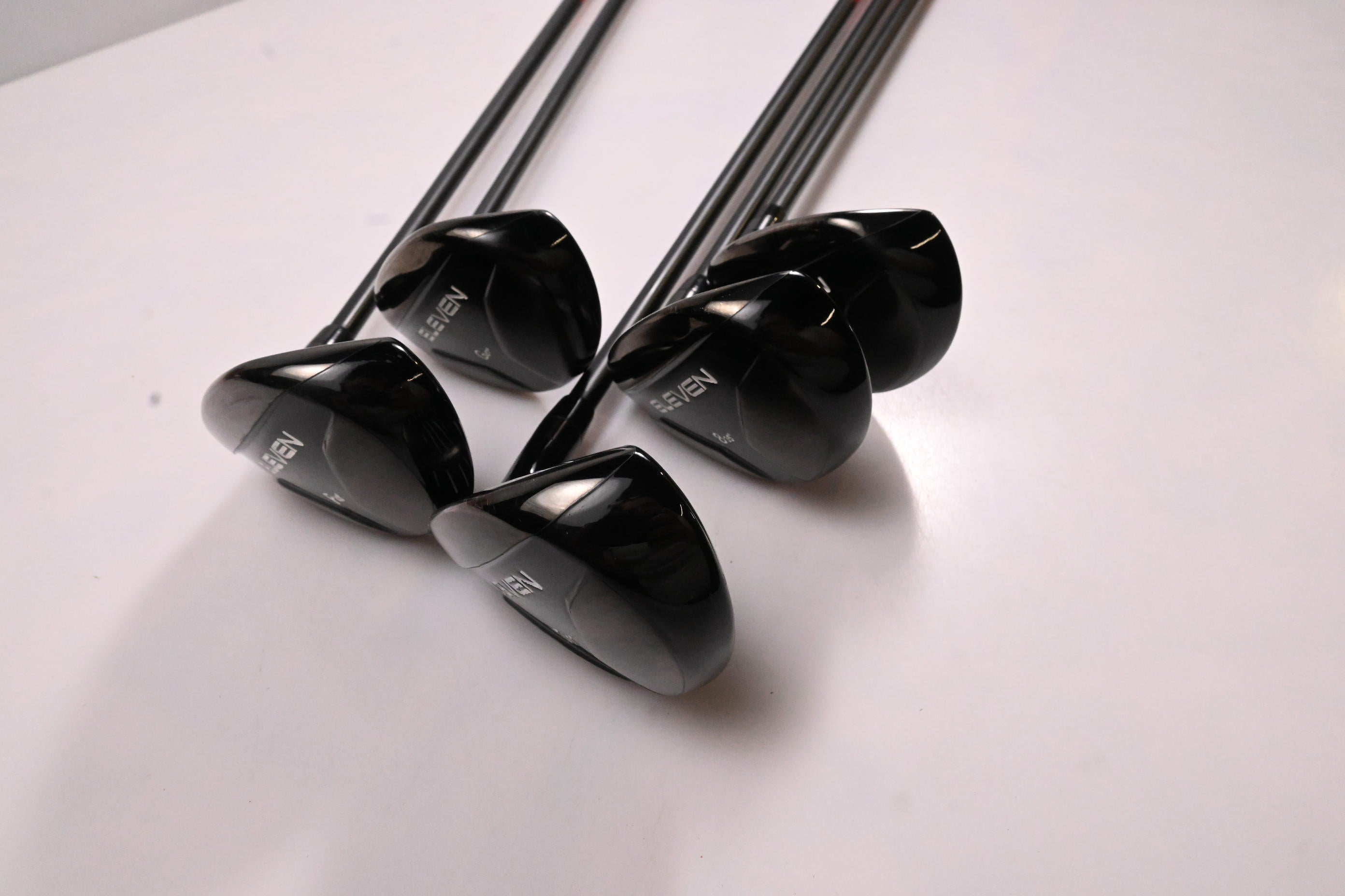 Left Hand Eleven Hybrid Irons / 7-PW+GW / Ladies Flex KBS TGI 50 Shafts