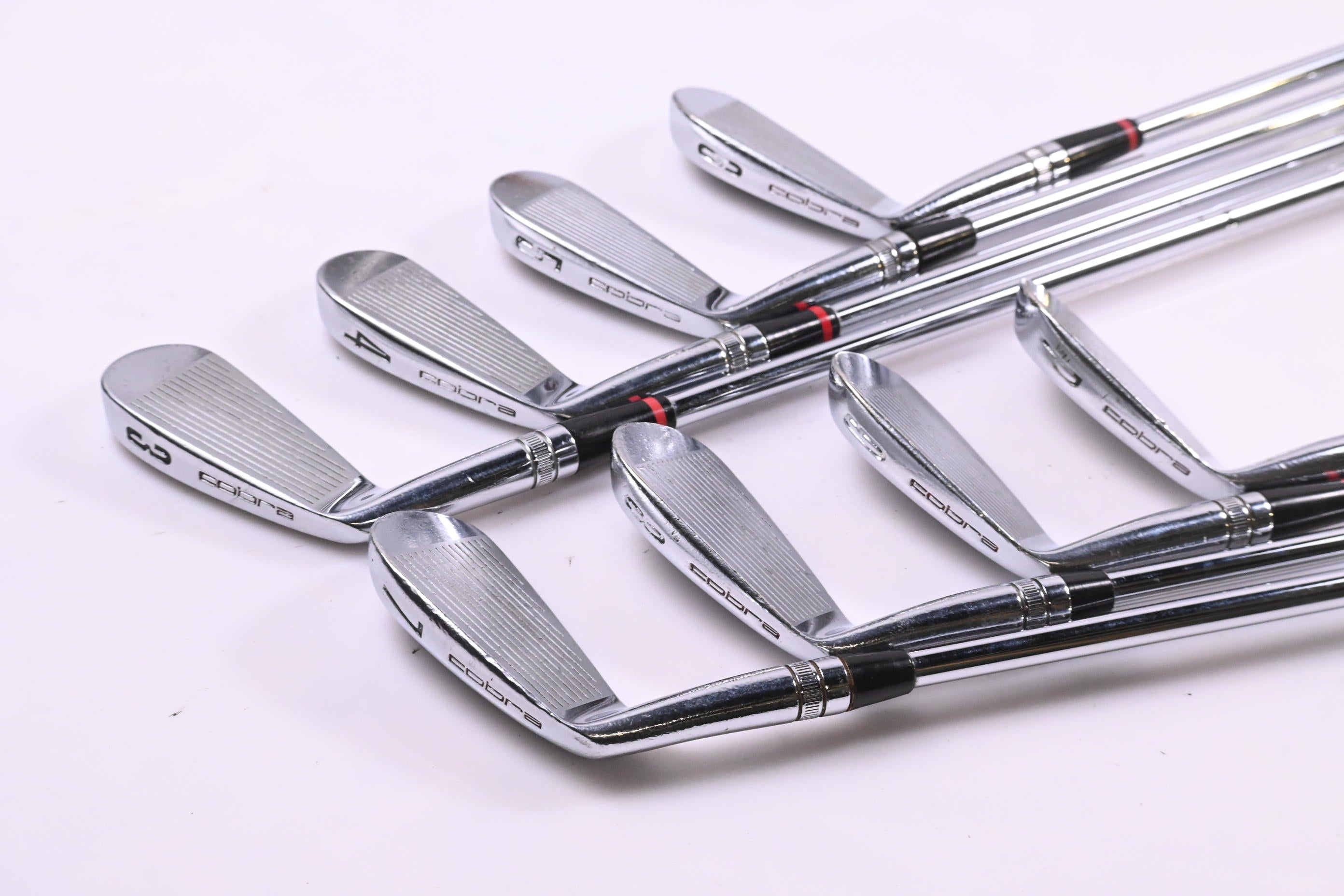 Cobra Greg Norman Irons / 3-PW / Regular Flex Dynamic Gold Shafts