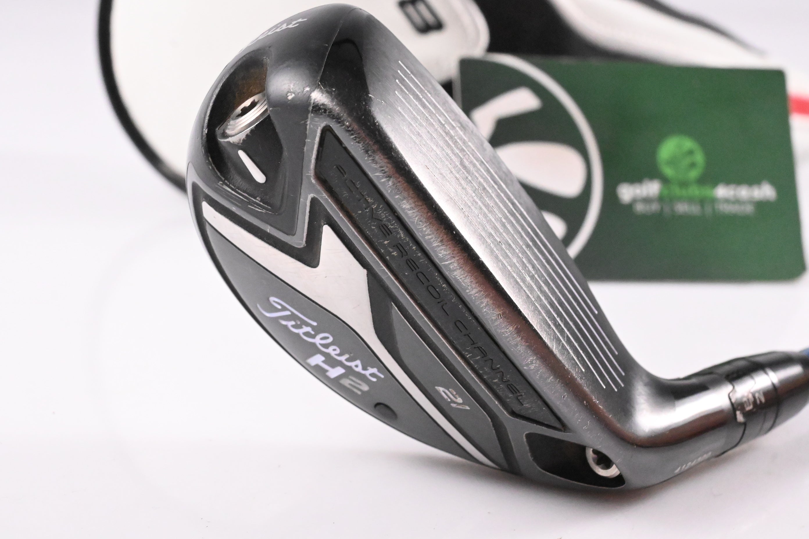 Titleist 818 H2 #3 Hybrid / 21 Degree / Stiff Flex Project X Evenflow Blue 85