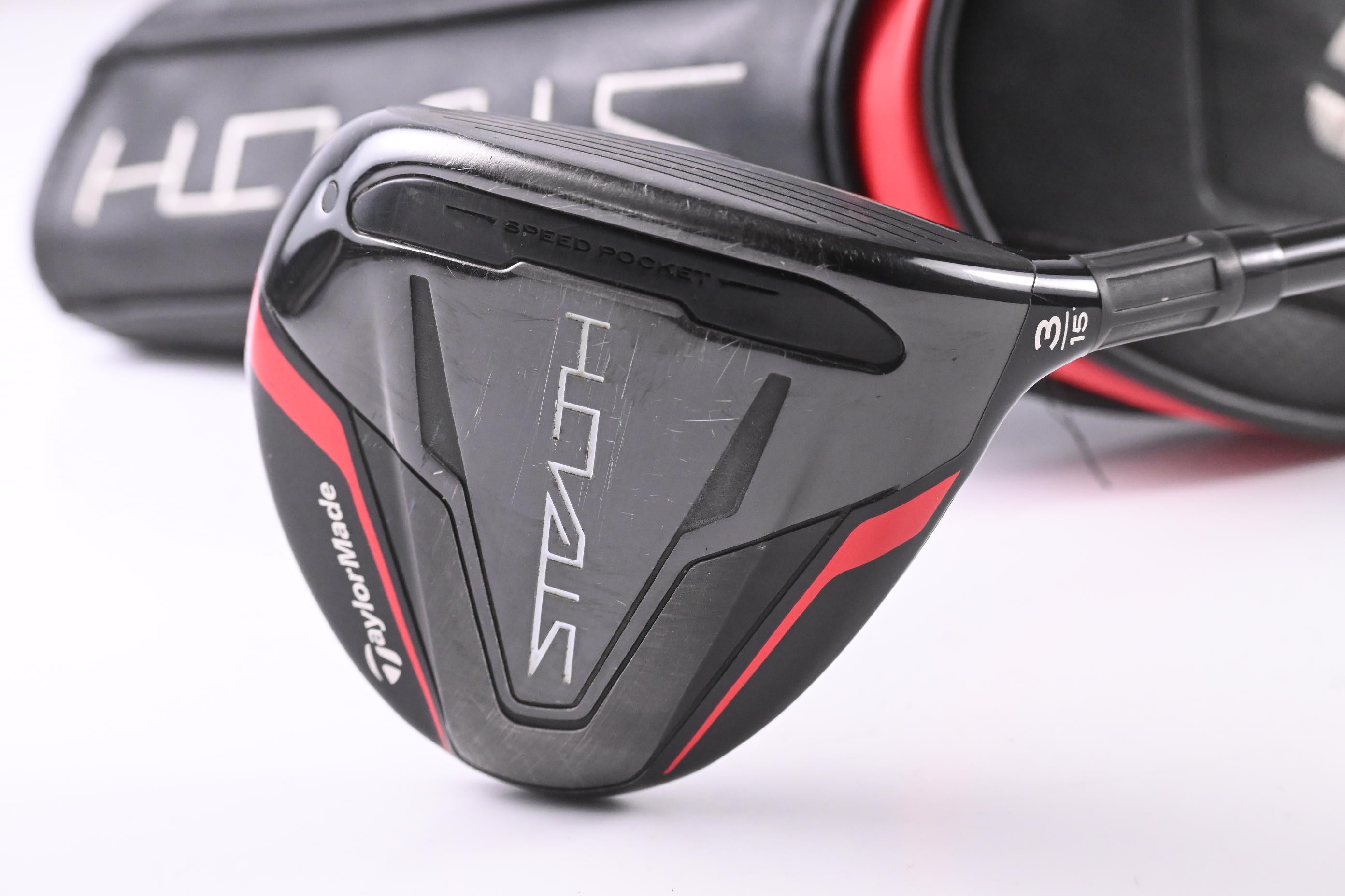 Taylormade Stealth #3 Wood / 15 Degree / Stiff Flex Fujikura Ventus Red 6 Shaft