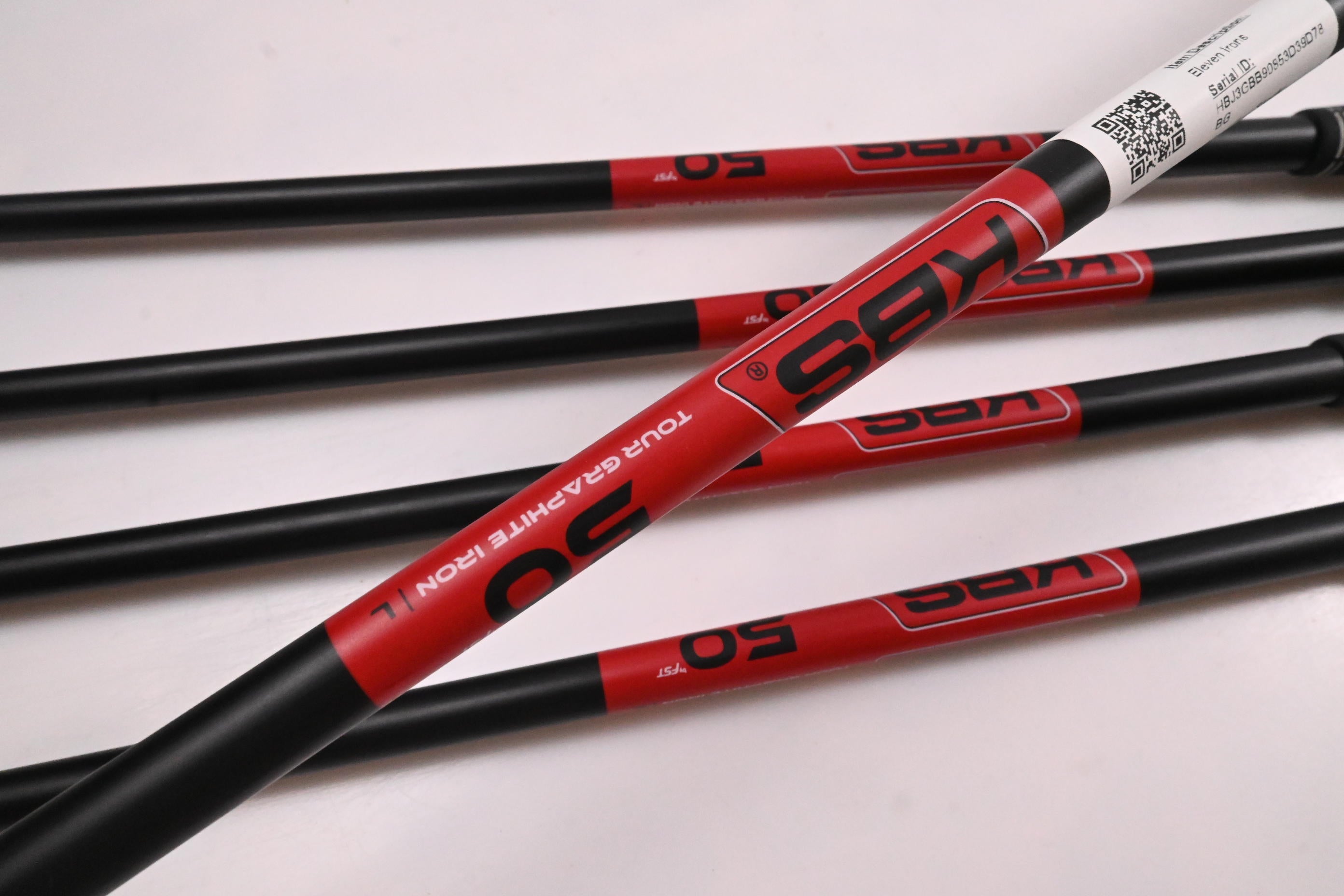 Left Hand Eleven Hybrid Irons / 7-PW+GW / Ladies Flex KBS TGI 50 Shafts