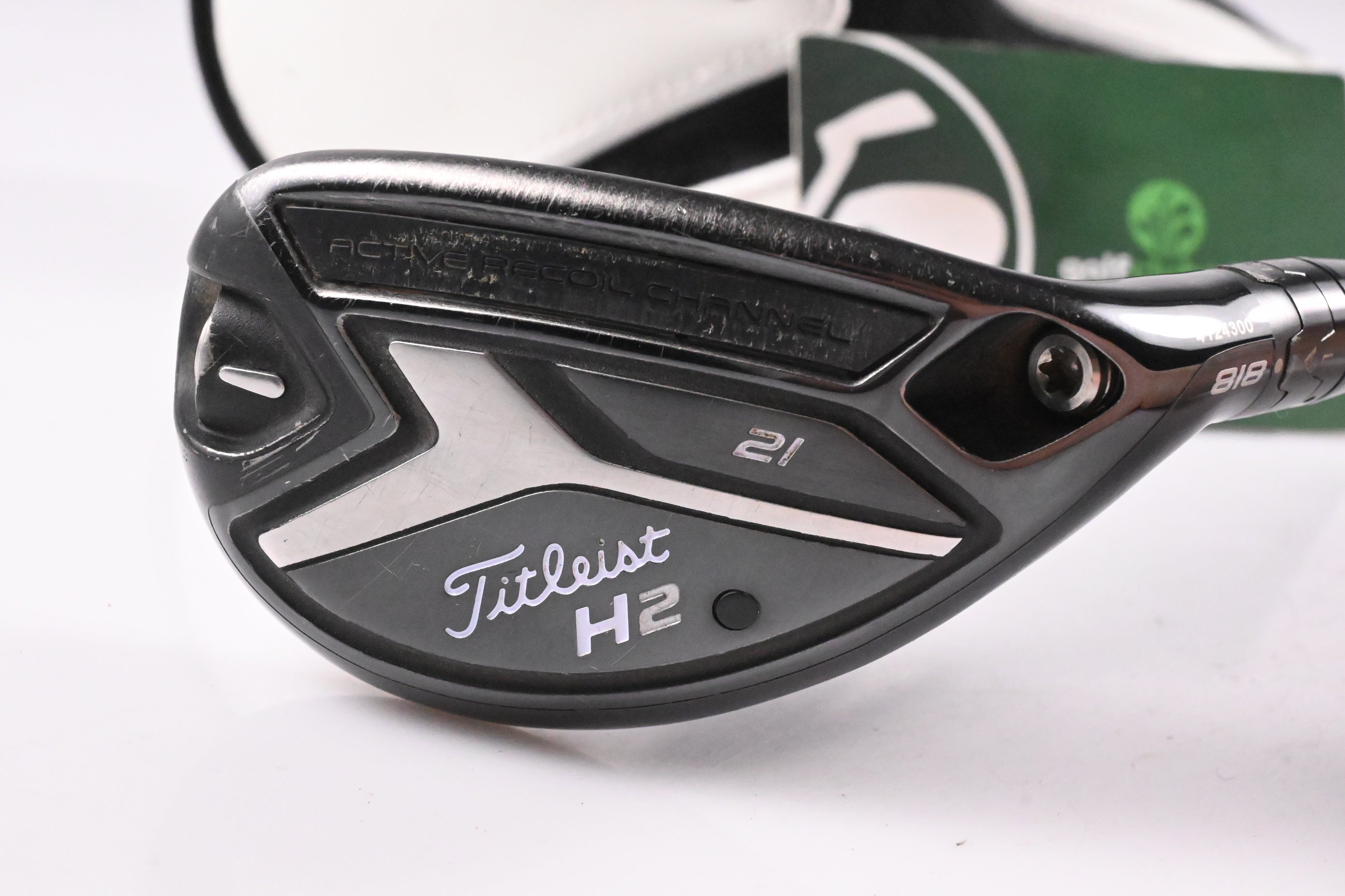 Titleist 818 H2 #3 Hybrid / 21 Degree / Stiff Flex Project X Evenflow Blue 85