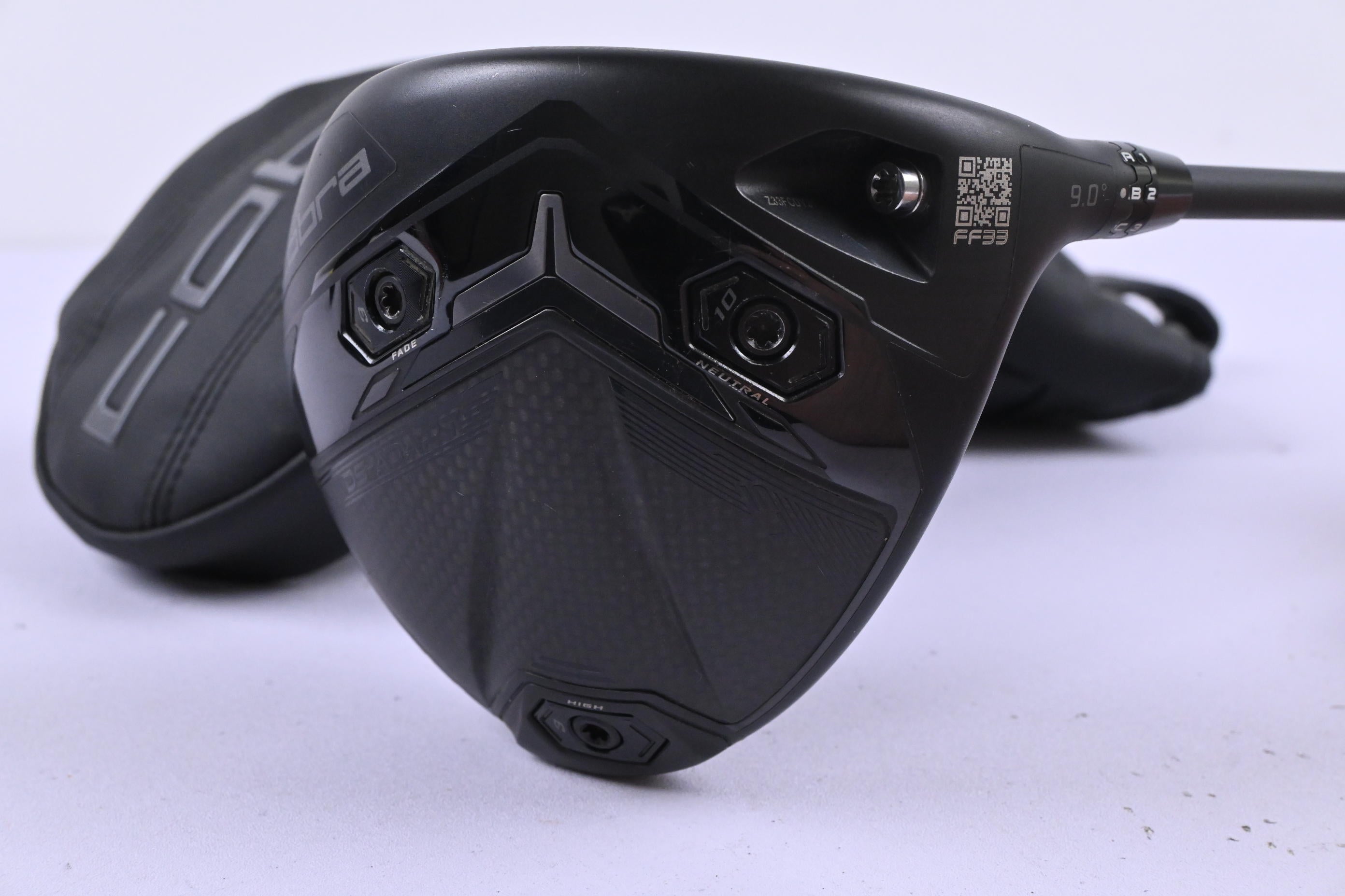 Cobra DS-Adapt LS Driver / 9 Degree / X-Flex Denali Frost Black 60 Shaft
