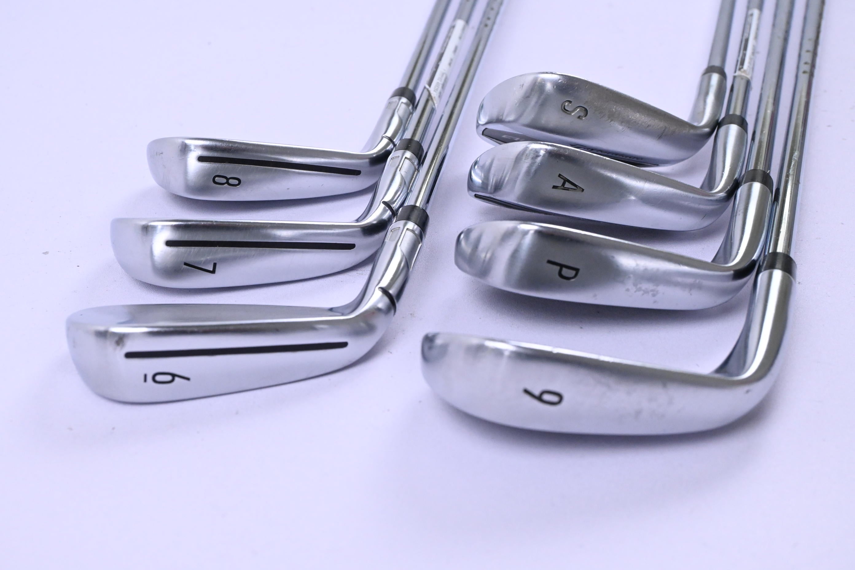 Taylormade Qi Irons / 6-PW+GW+SW / Regular Flex KBS Max MT 85 Shafts