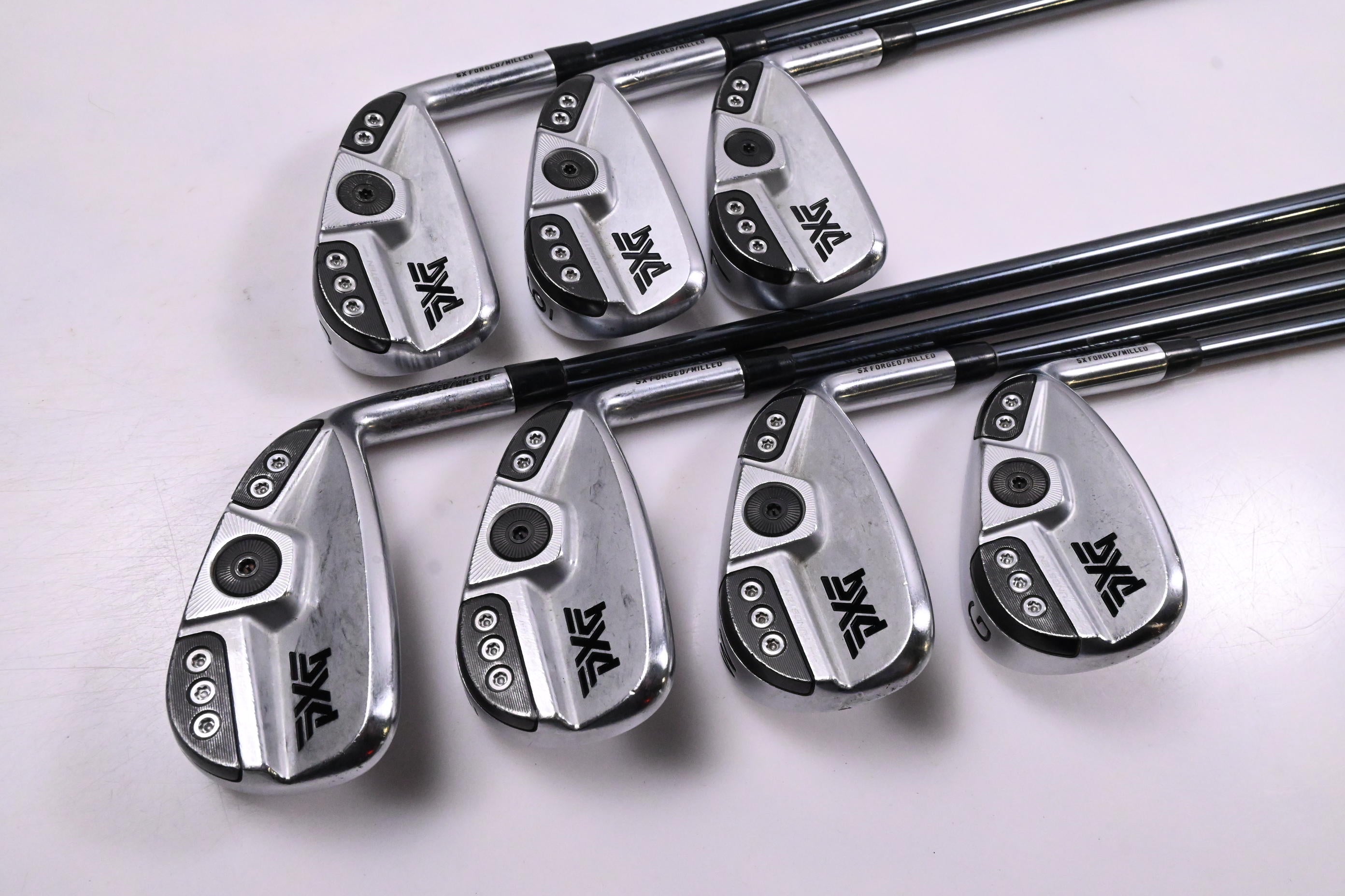PXG 0311 XP Gen5 Irons / 5-PW+GW / Regular Flex UST Mamiya Recoil Dart 75 Shafts