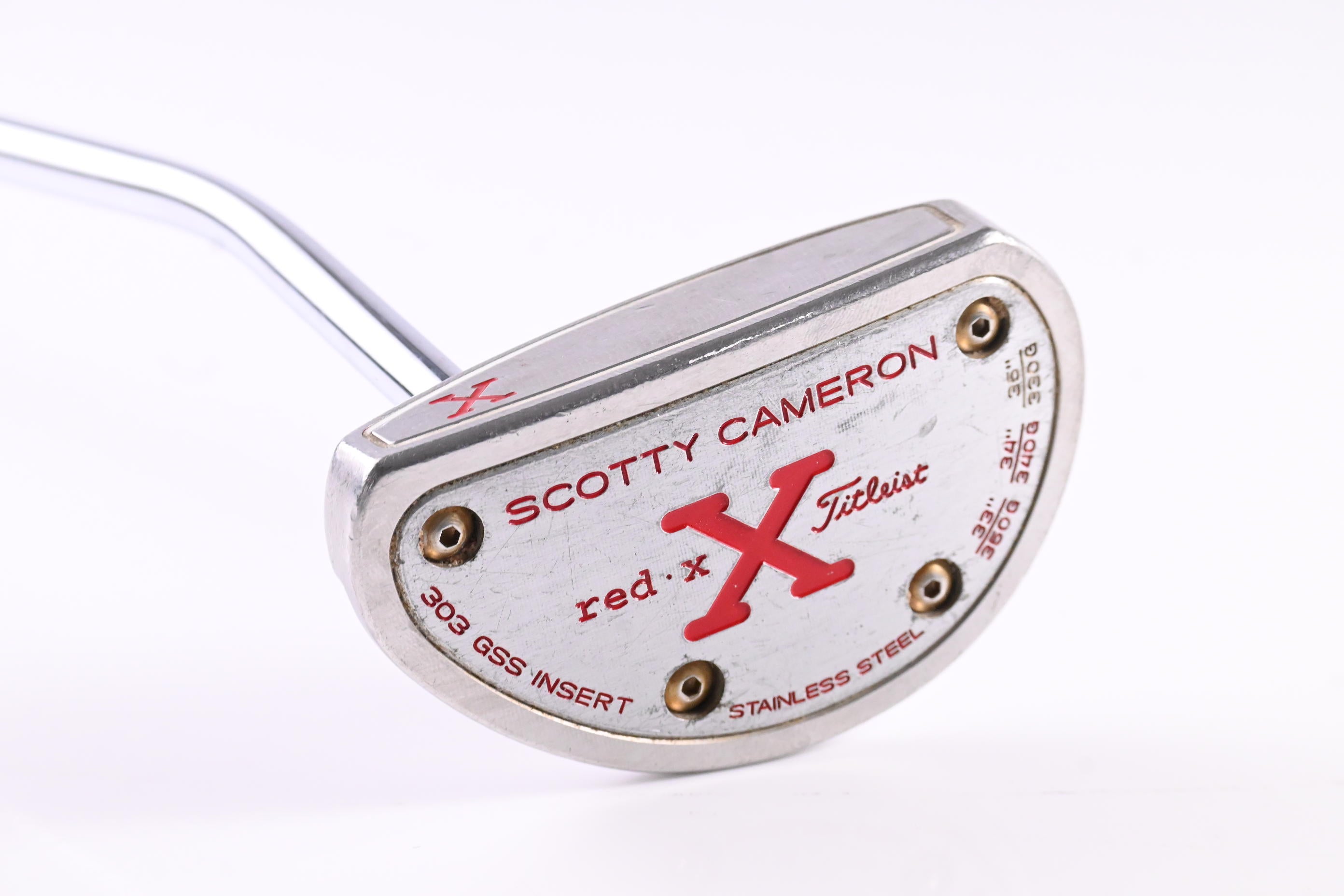 Left Hand Scotty Cameron Red X Putter / 35 Inch