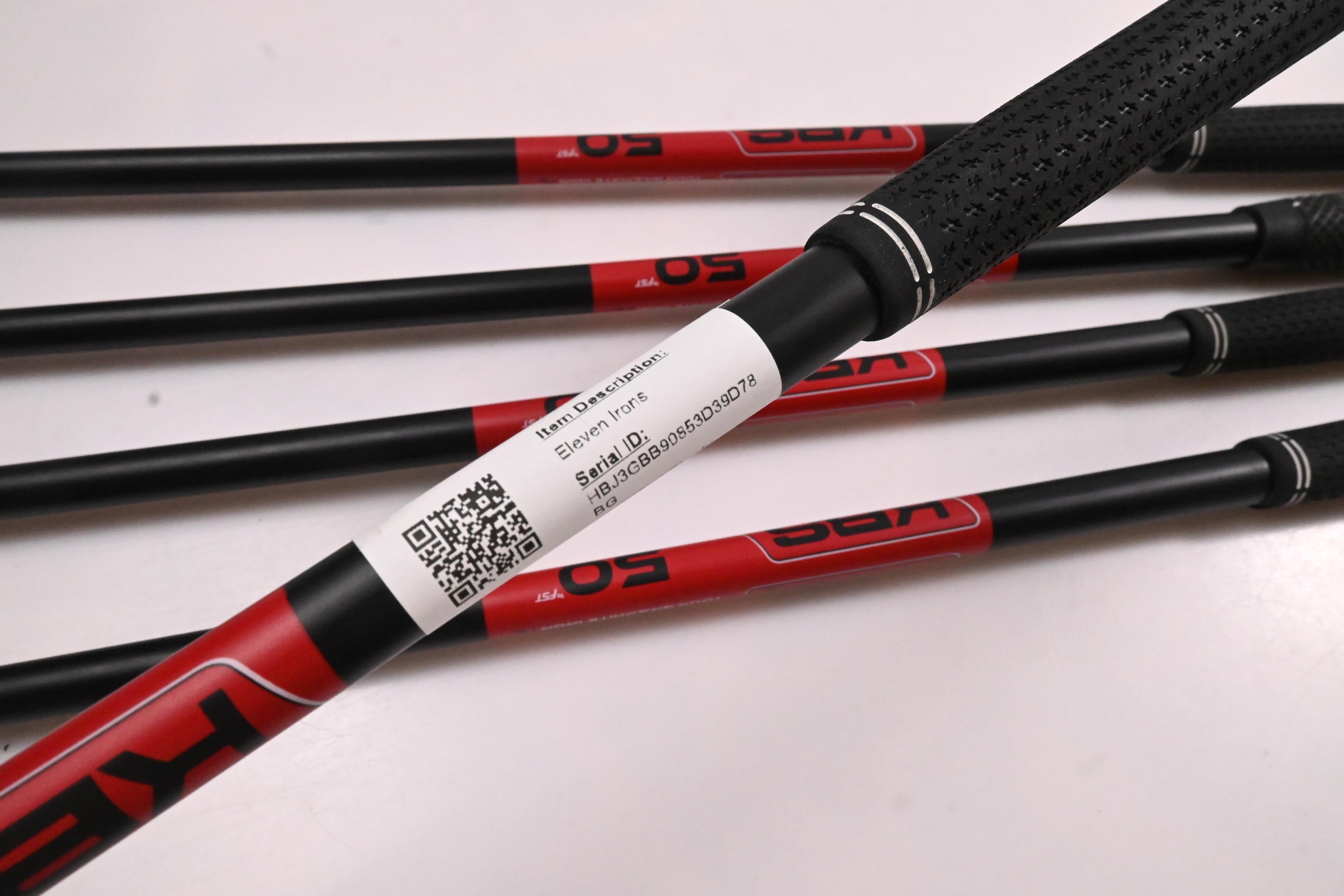Left Hand Eleven Hybrid Irons / 7-PW+GW / Ladies Flex KBS TGI 50 Shafts