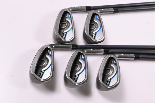 Ping GMax Irons / 6-PW / White Dot / Regular Flex Ping CFS 70 Shafts