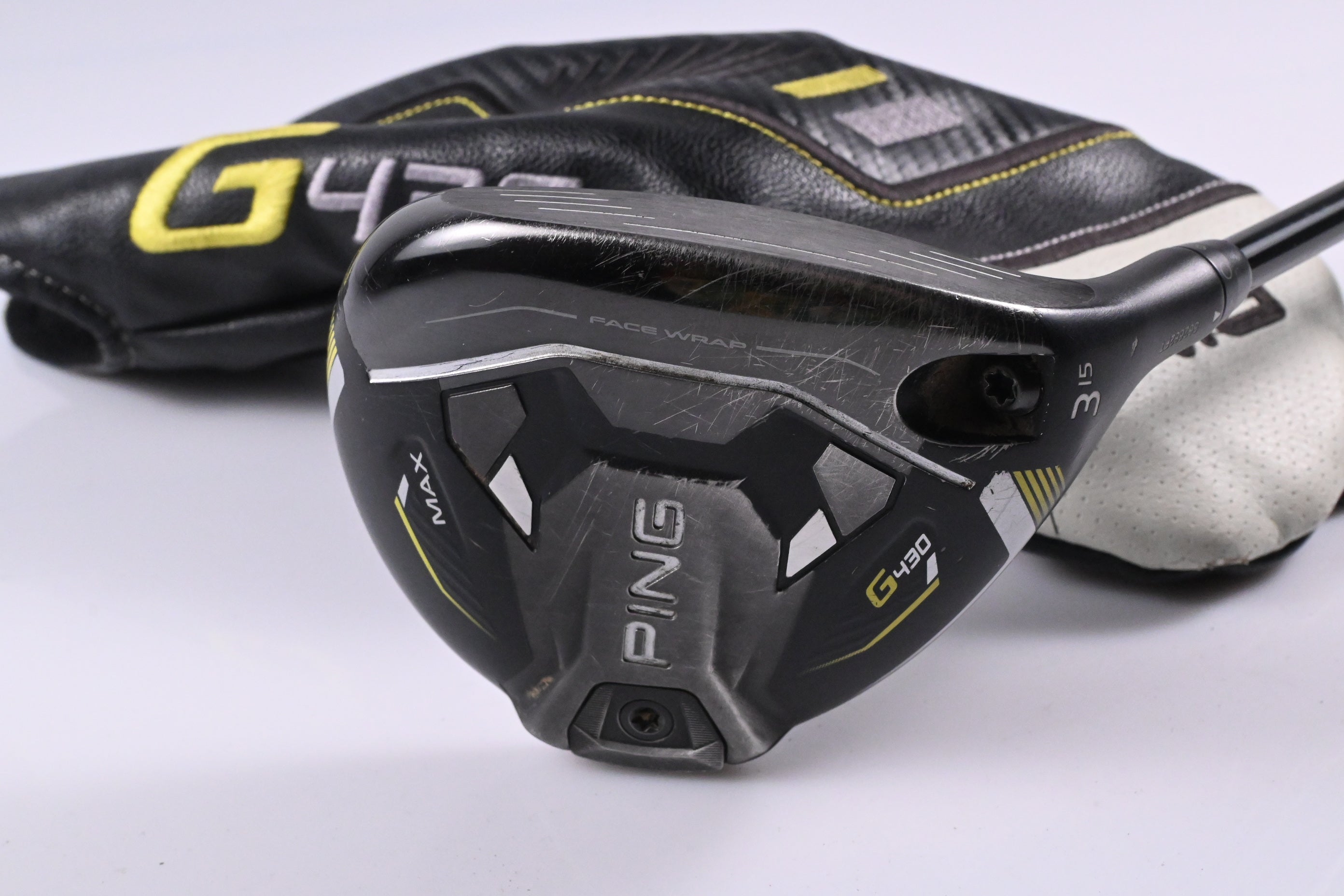 Ping G430 Max #3 Wood / 15 Degree / Stiff Flex Hzrdus Smoke RDX Red 70 Shaft