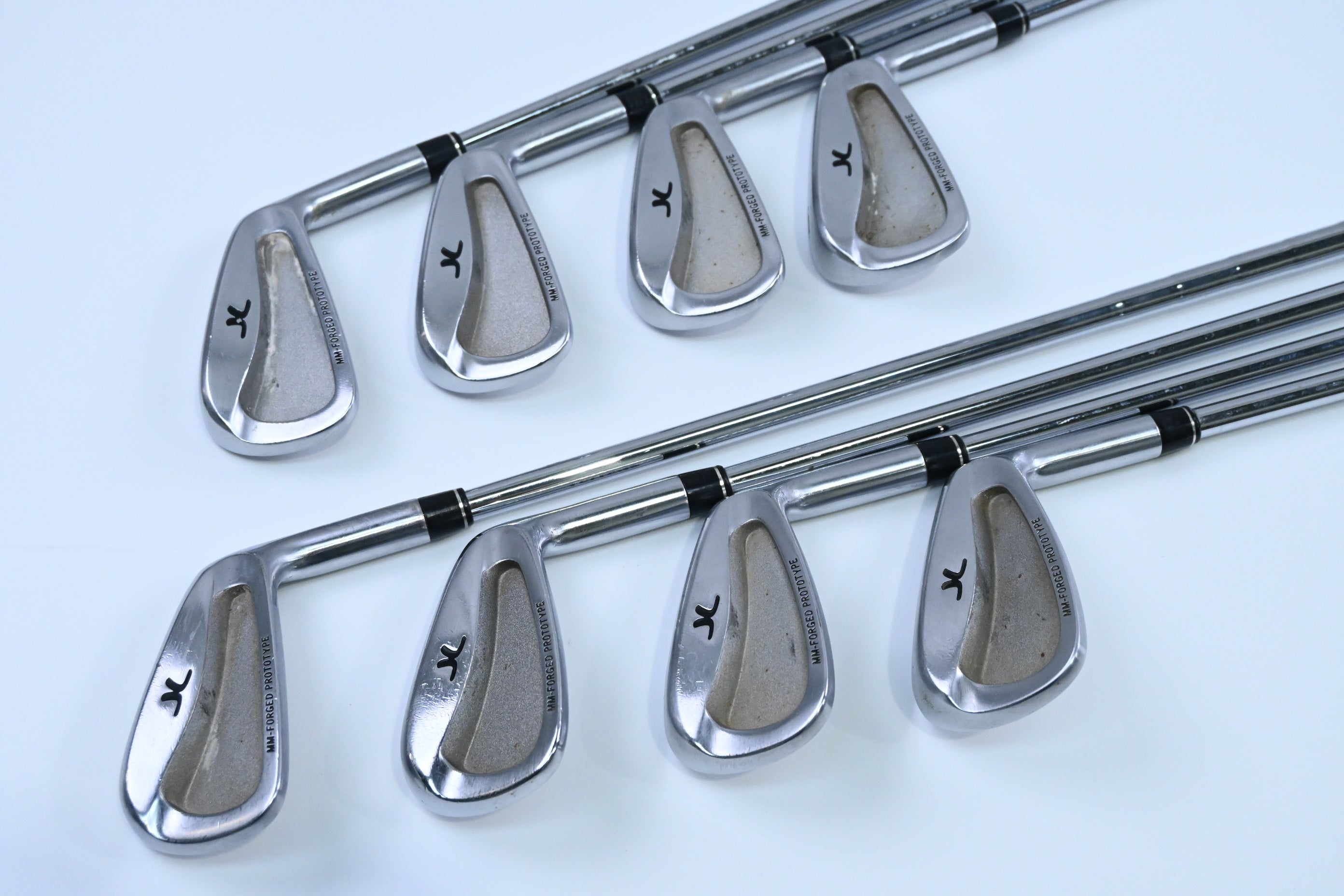 John Letters MM Forged Prototype Irons / 3-PW / Stiff Flex FCM Rifle Shafts