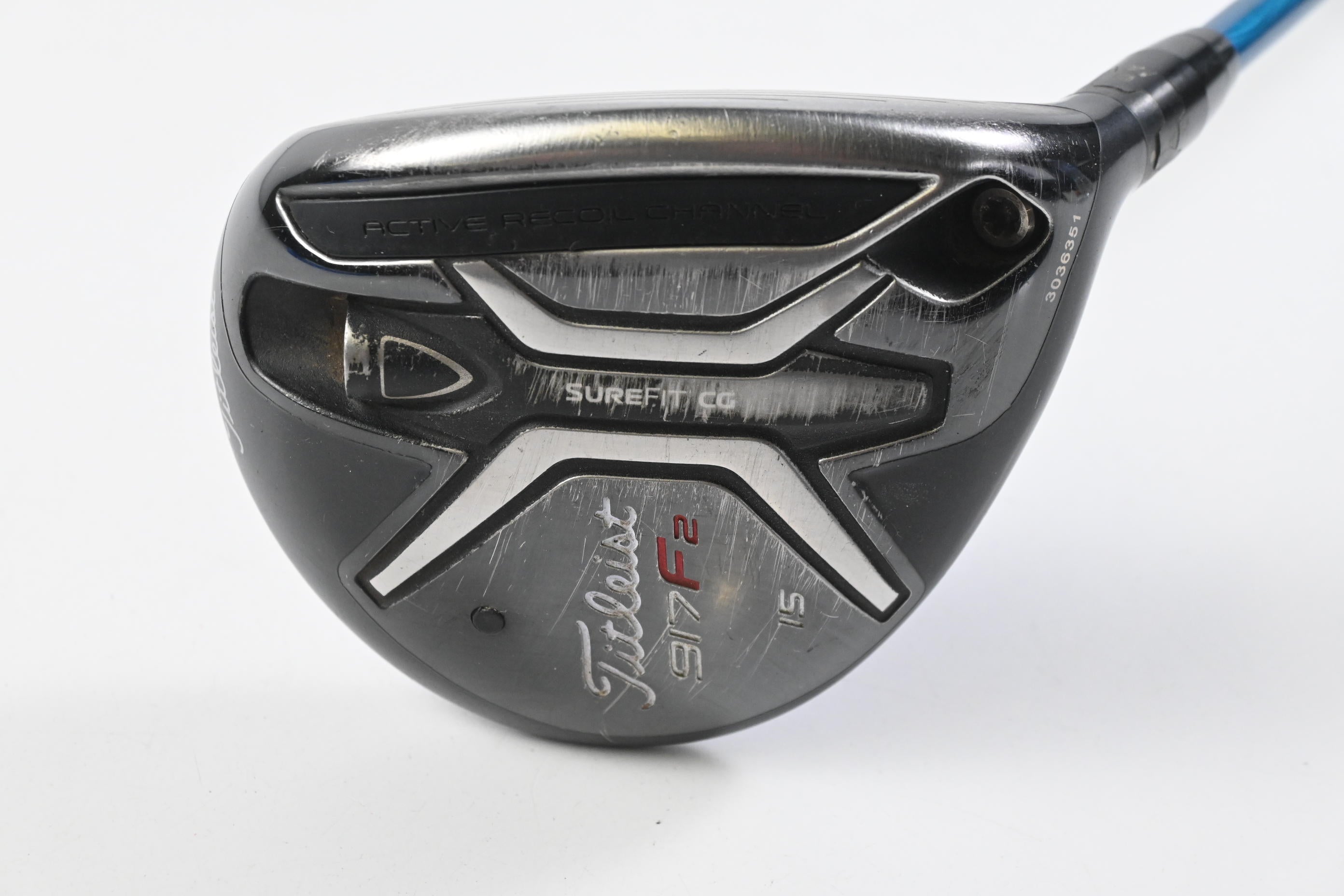 Titleist 917 F2 #3 Wood / 15 Degree / Regular Flex EvenFlow Blue 75 Shaft