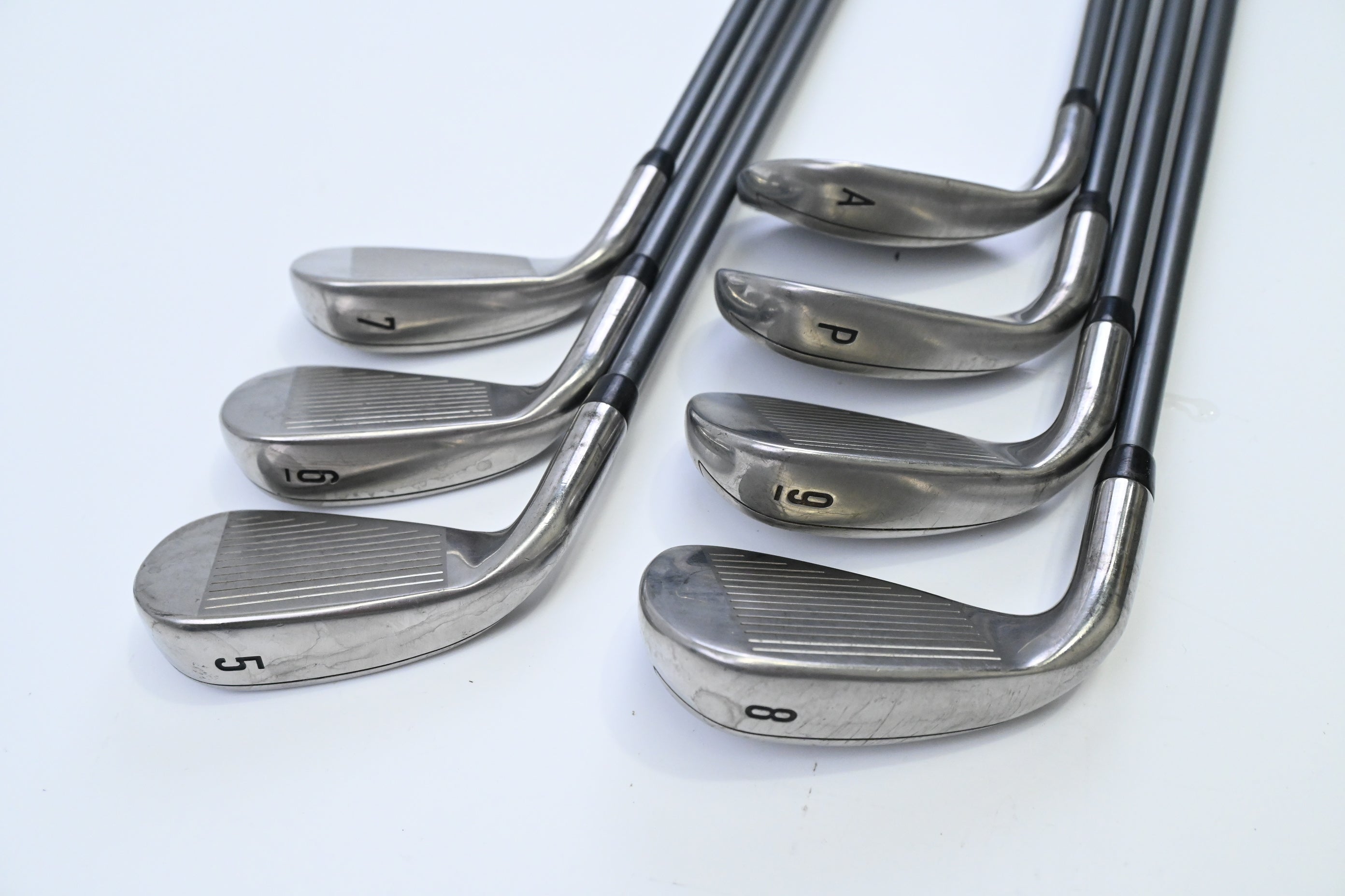 Callaway Mavrik Irons / 5-PW+AW / Senior Flex Project X Catalyst 55 Shaft